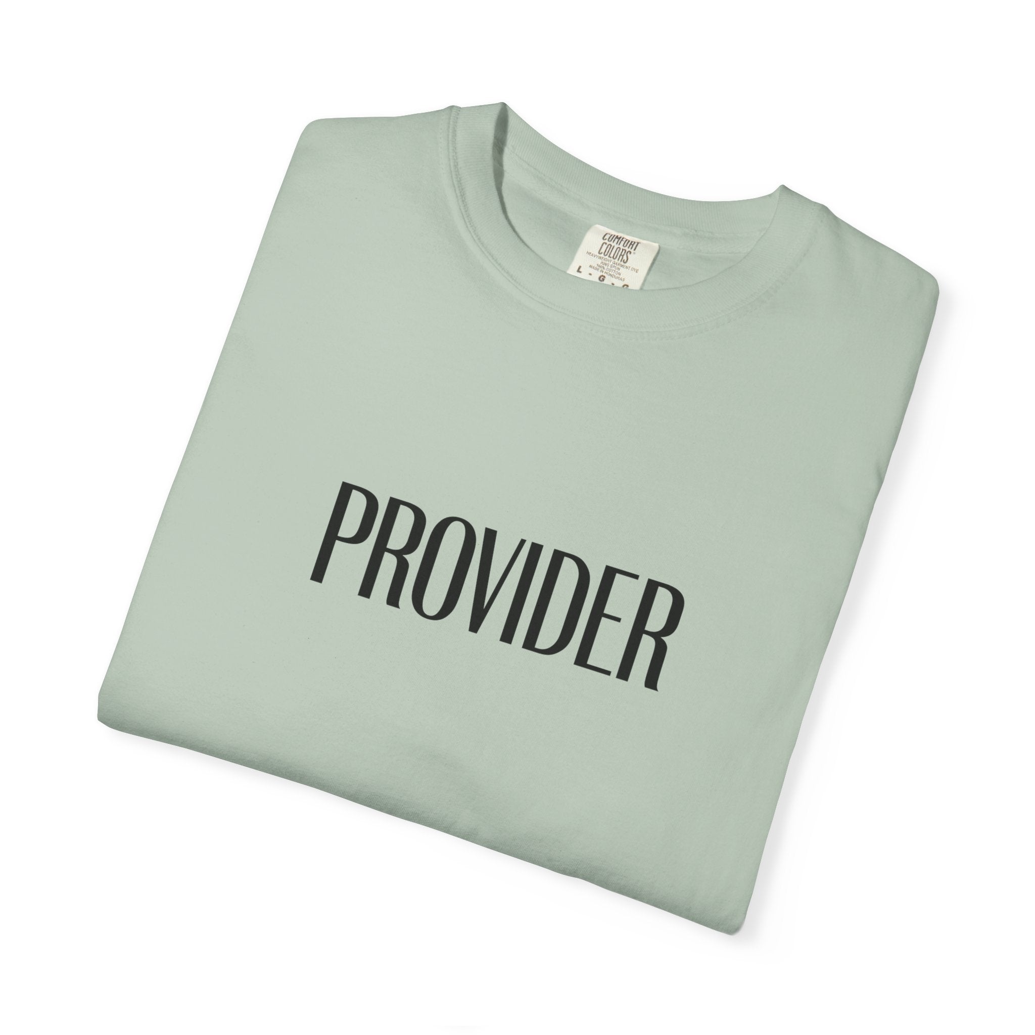 Provider Unisex Garment-Dyed T-shirt, Casual Tee