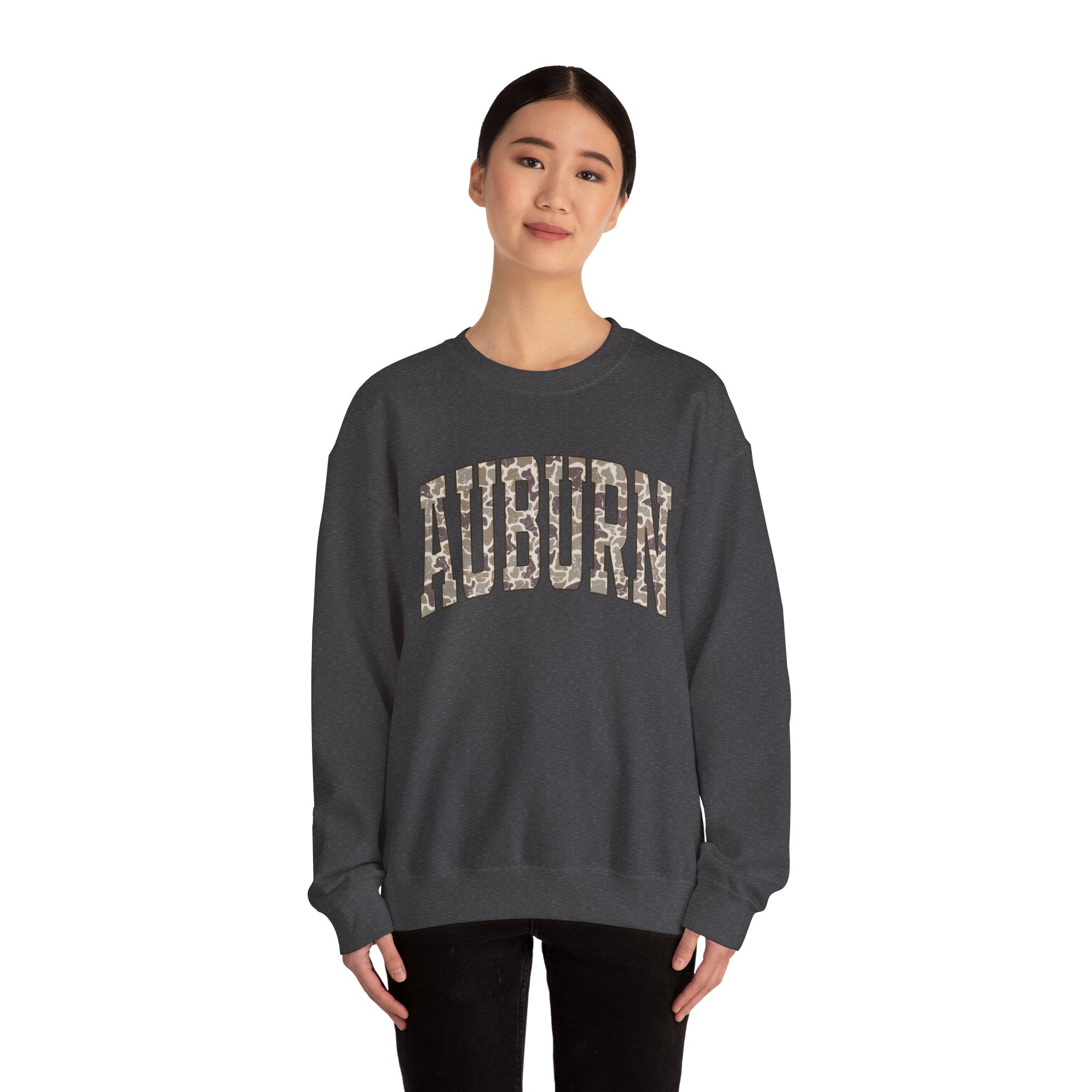 Camo Auburn Crewneck Sweatshirt