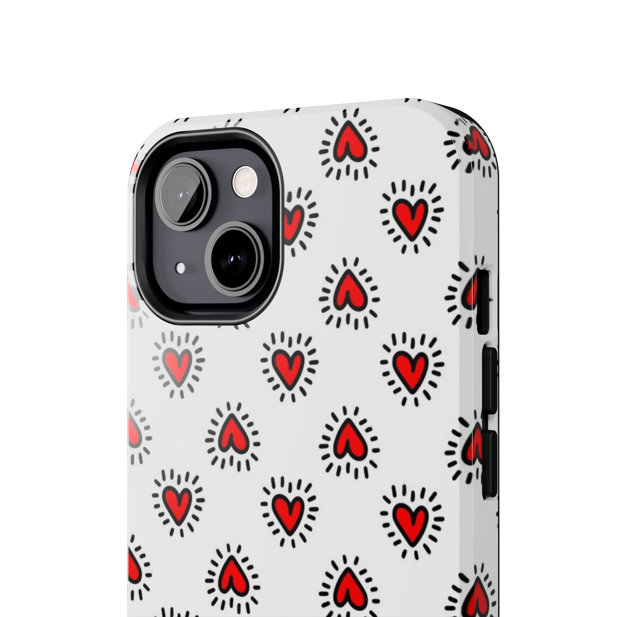 Heart Doodle Tough Phone Case