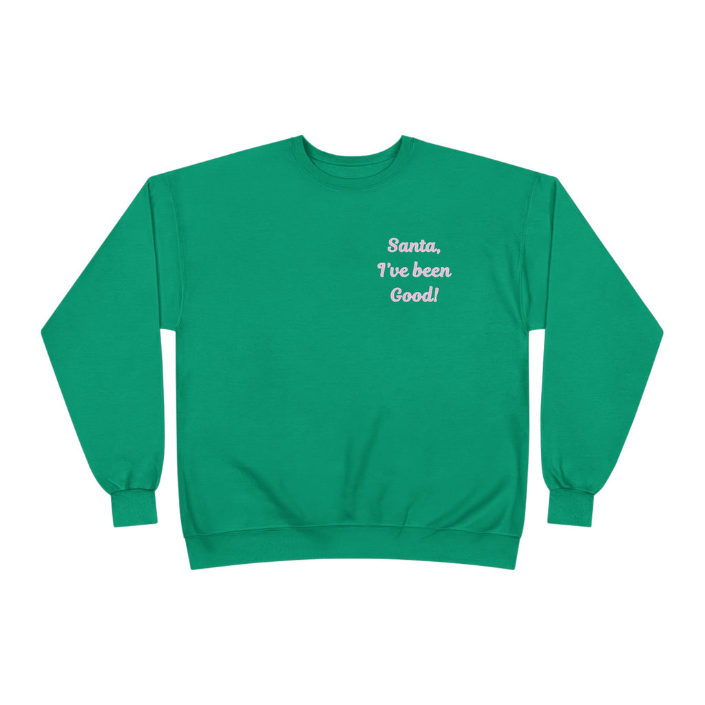 Festive Crewneck Sweatshirt -"Naughty & Nice"