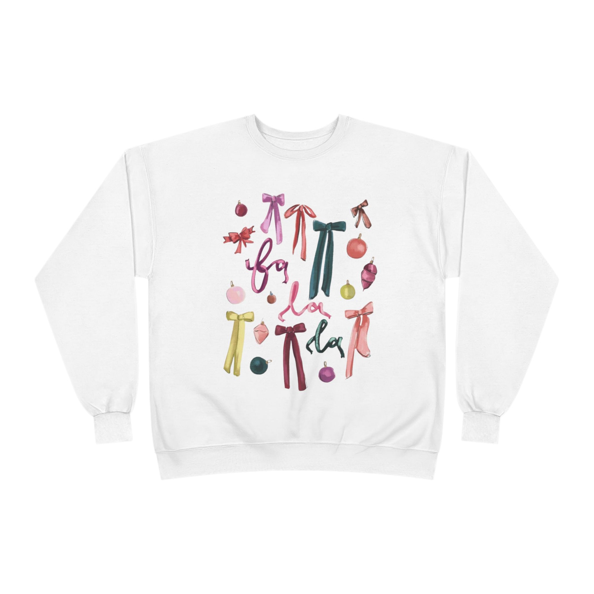 Festive Eco-Friendly Crewneck Sweatshirt