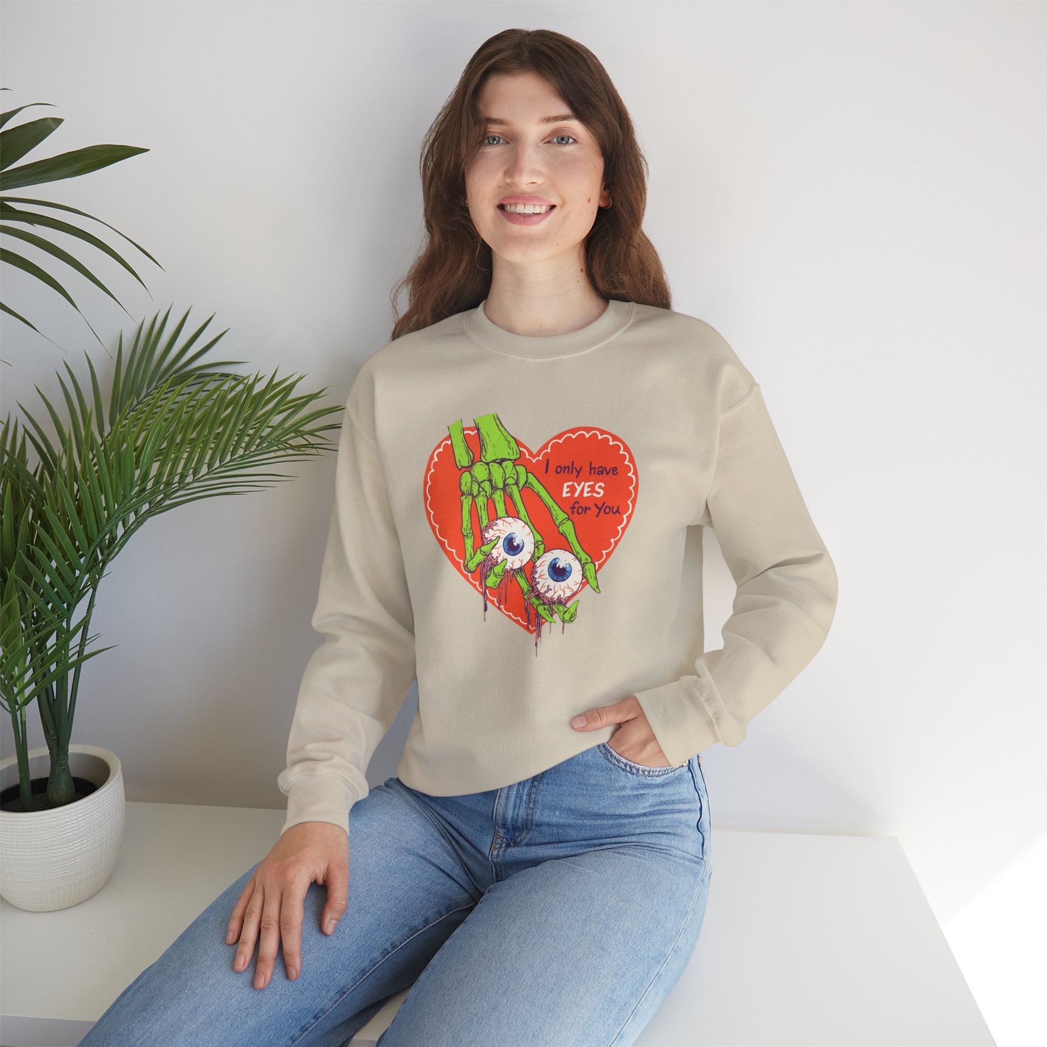 Valentine Zombie Heart Sweatshirt