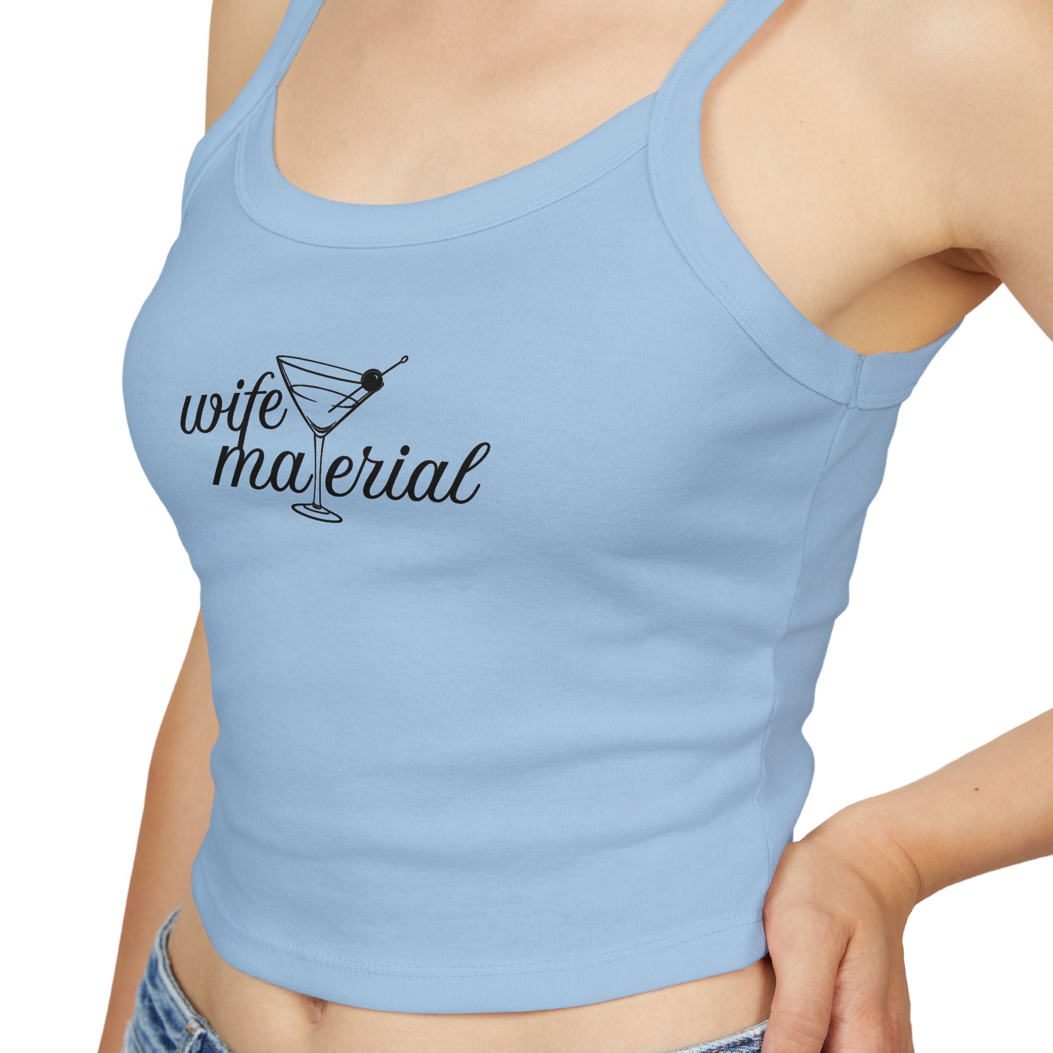 Wifey Material Spaghetti Strap Tank Top
