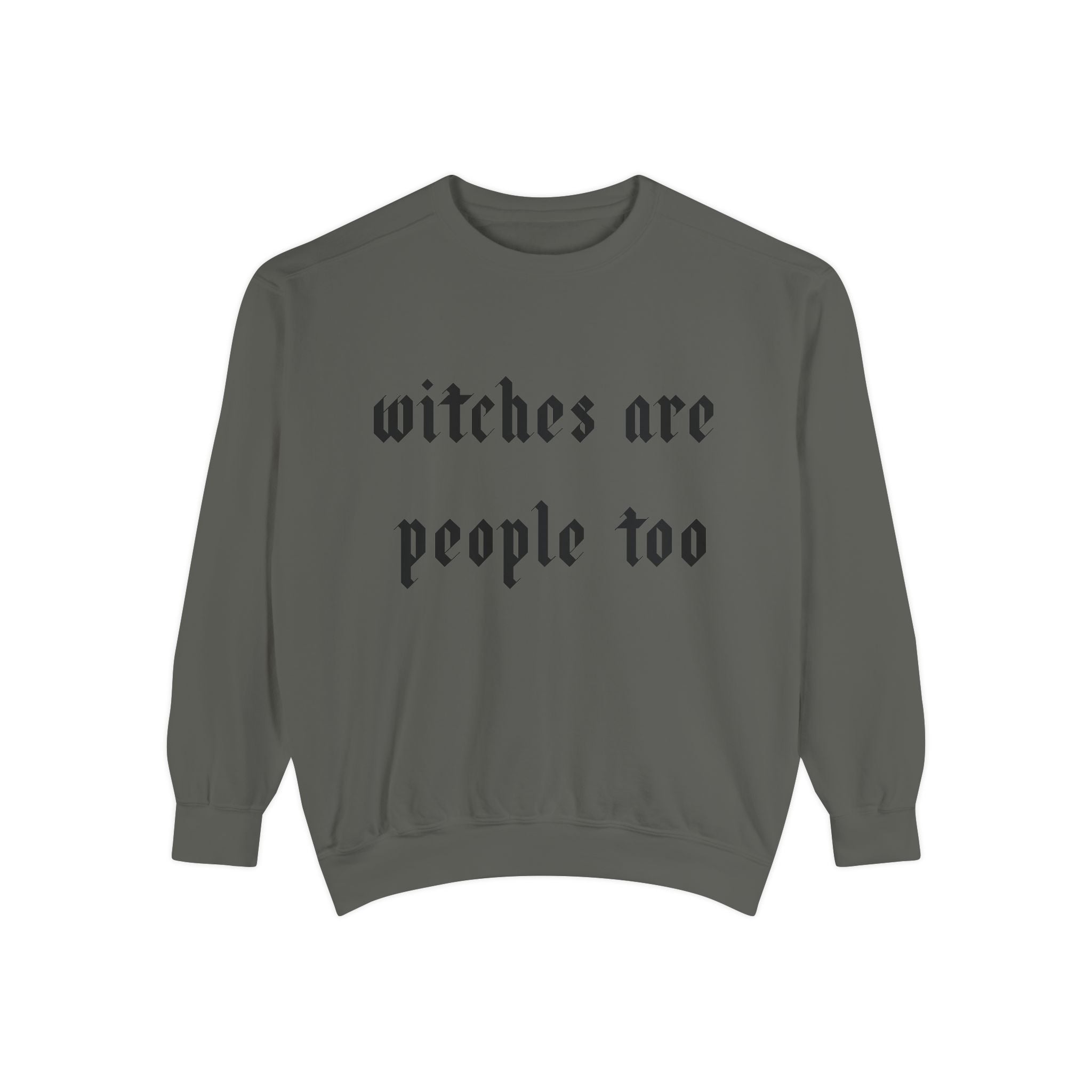Halloween Witchy Garment-Dyed Sweatshirt