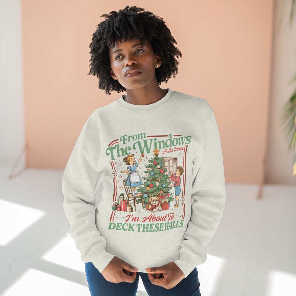 Vintage Christmas Sweatshirt - Holiday Crewneck
