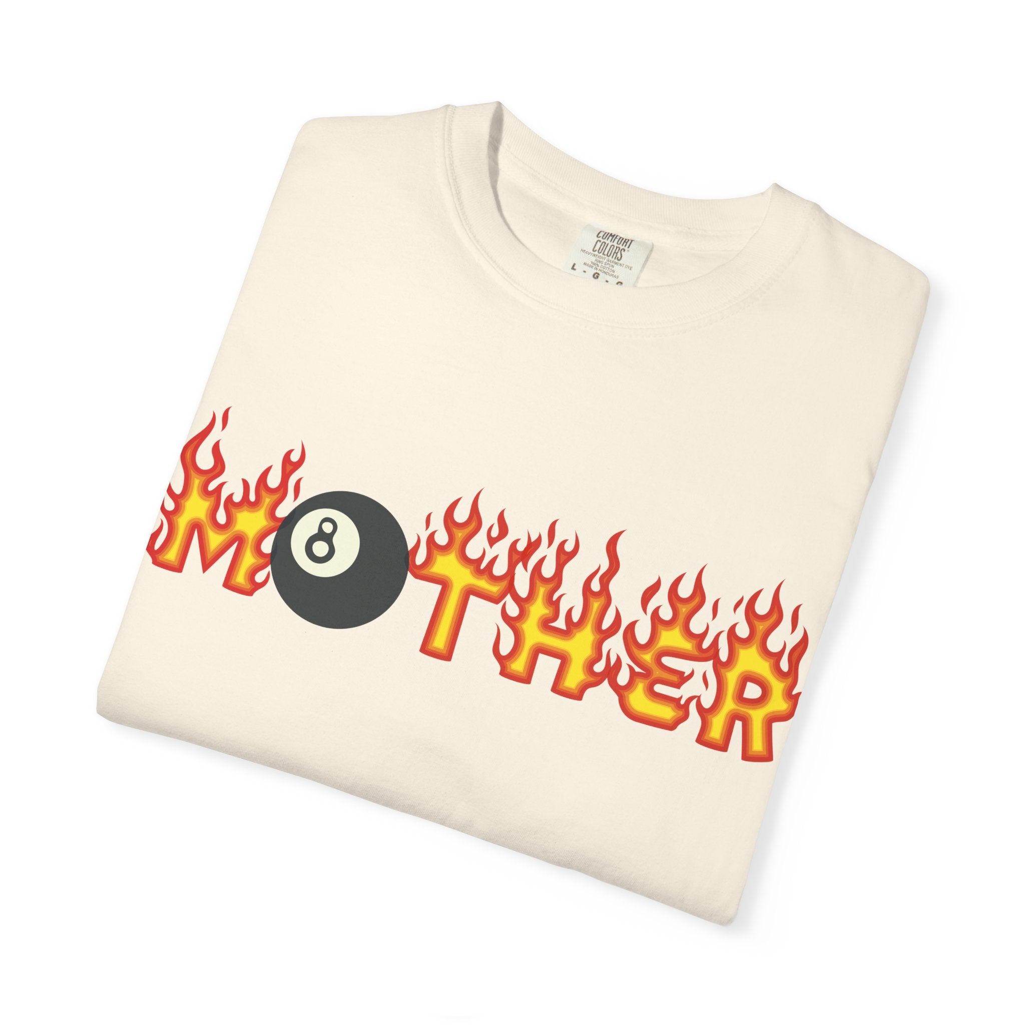 Flame-Themed Mother Punk T-Shirt