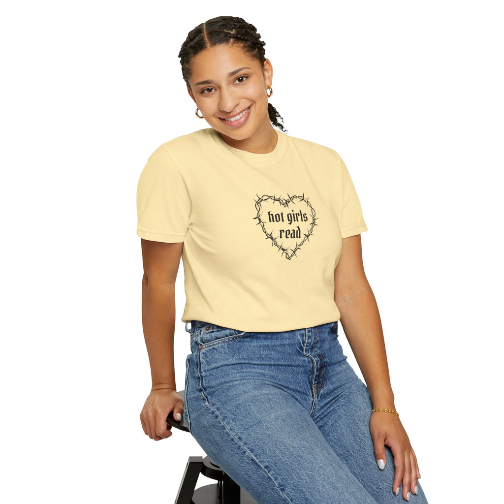 Hot Girls Read Comfort Color Tee
