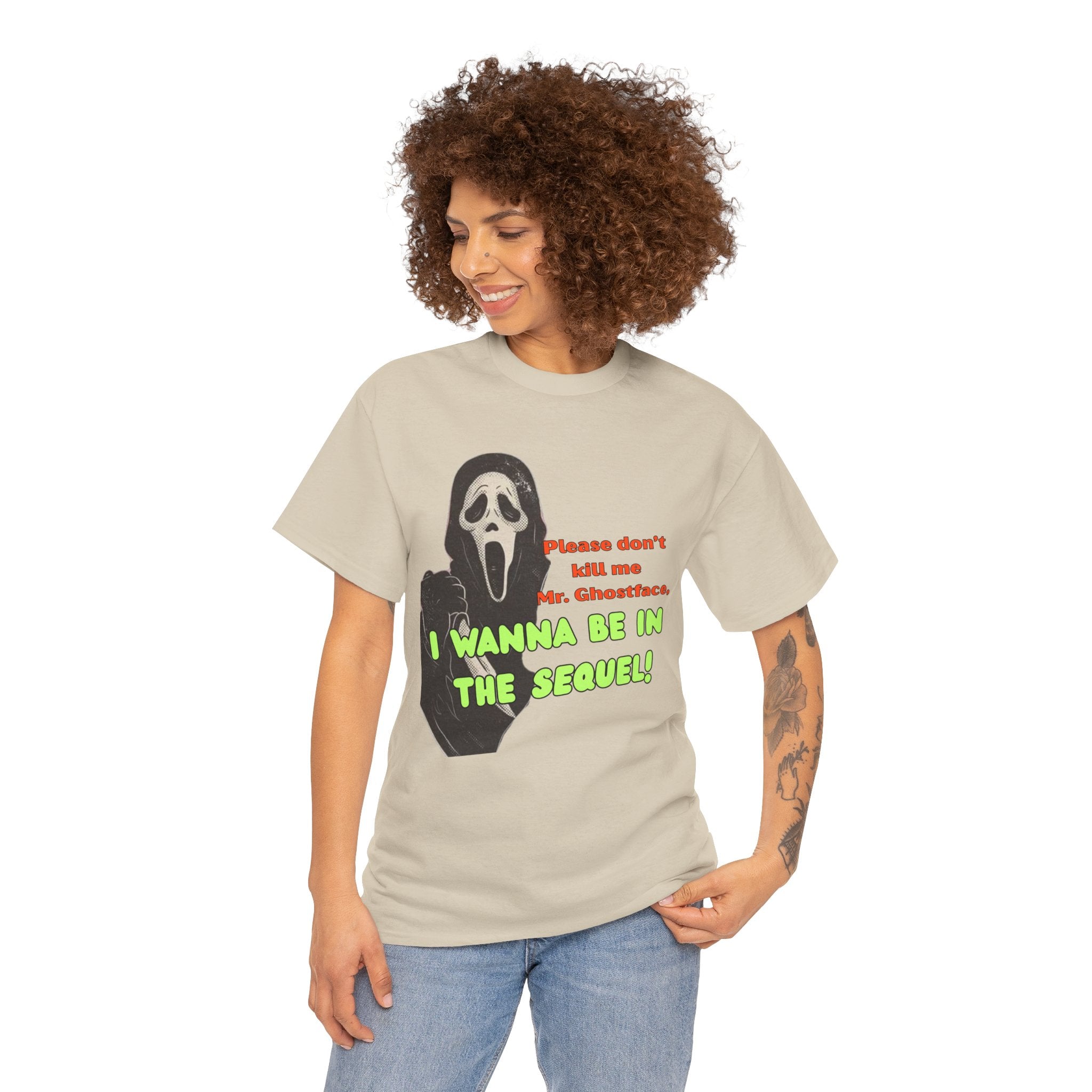 Ghostface Sequel Tee, Unisex Heavy Cotton Tee