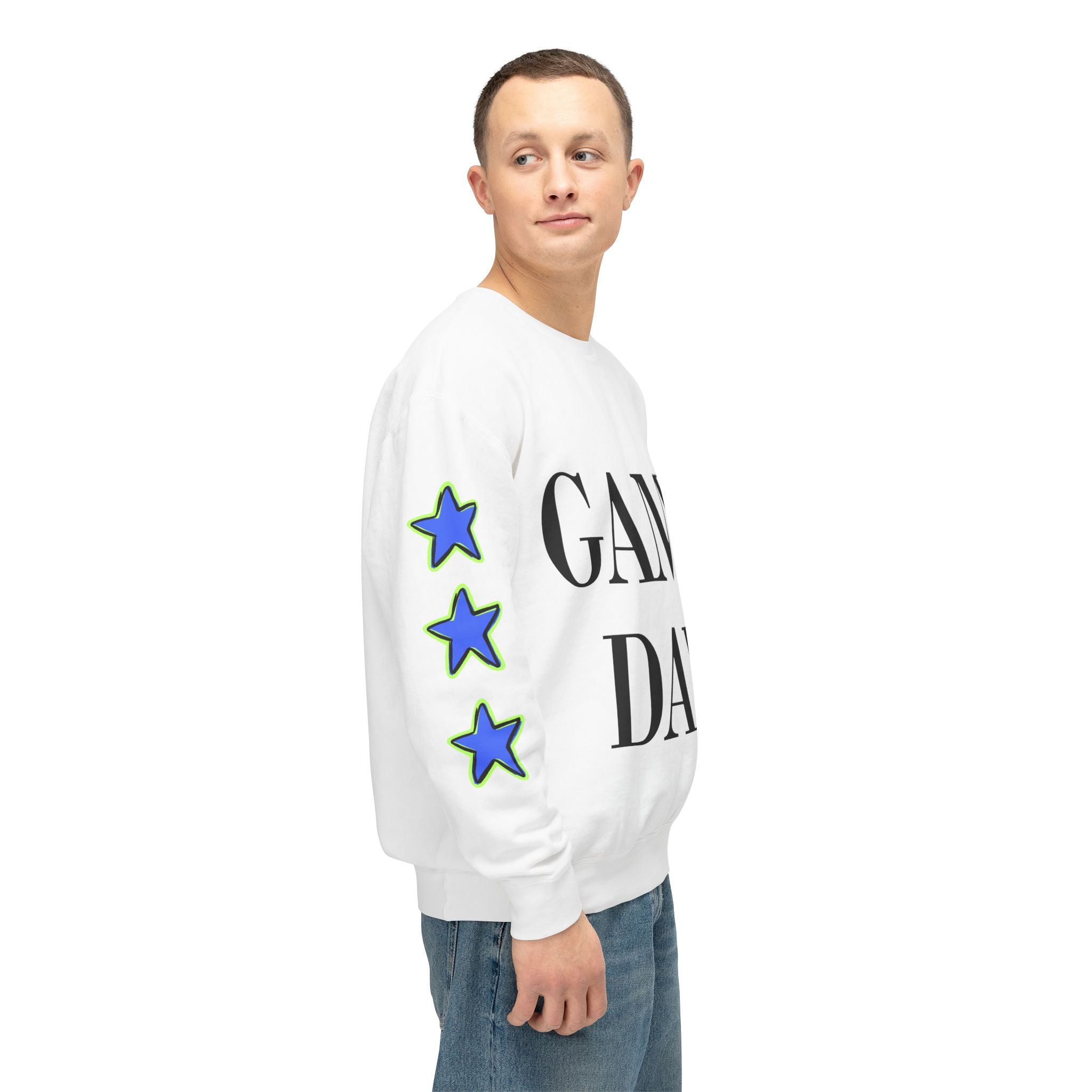 Game Day Unisex Lightweight Crewneck Sweatshirt