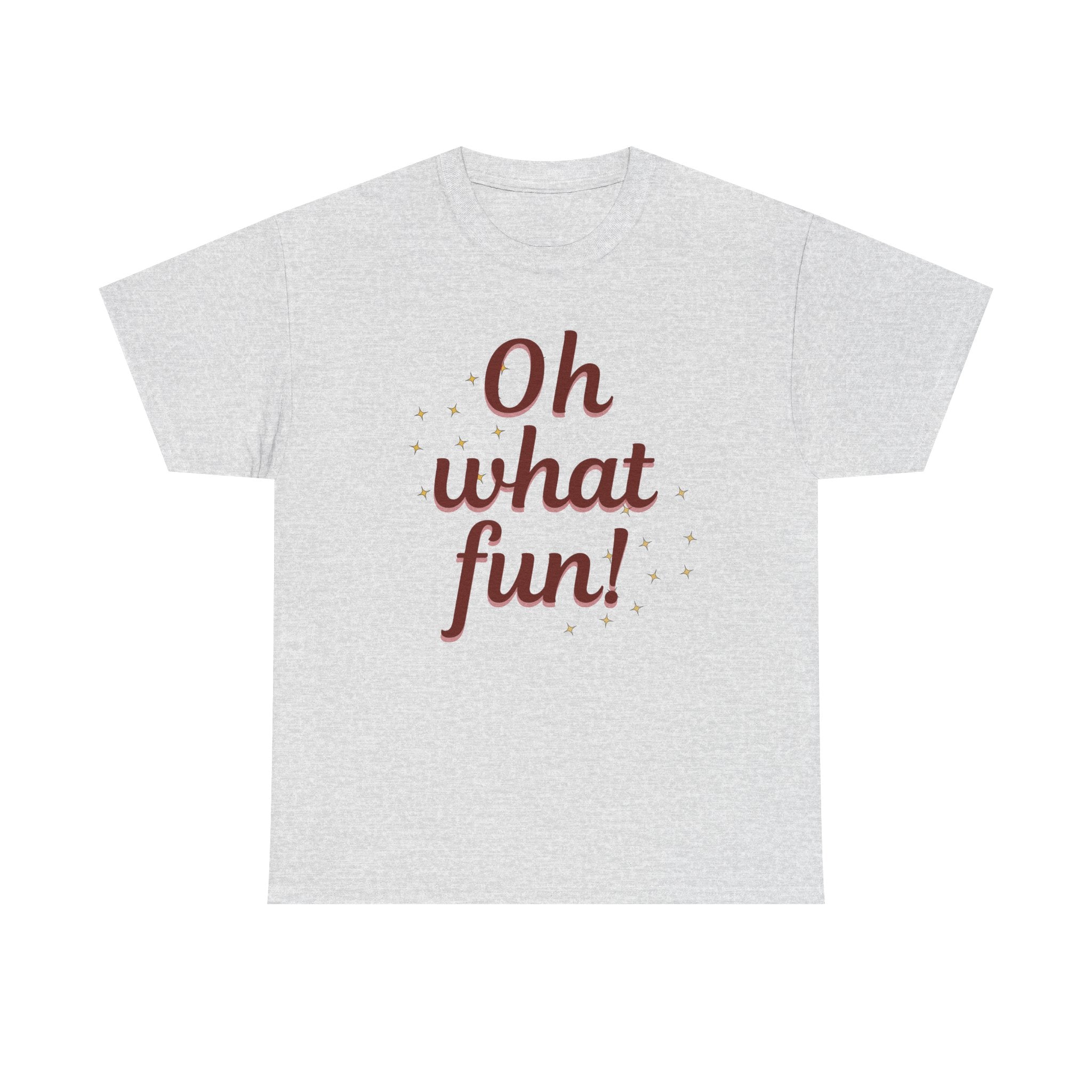 Oh What Fun Tee — Holiday Graphic Christmas T-Shirt