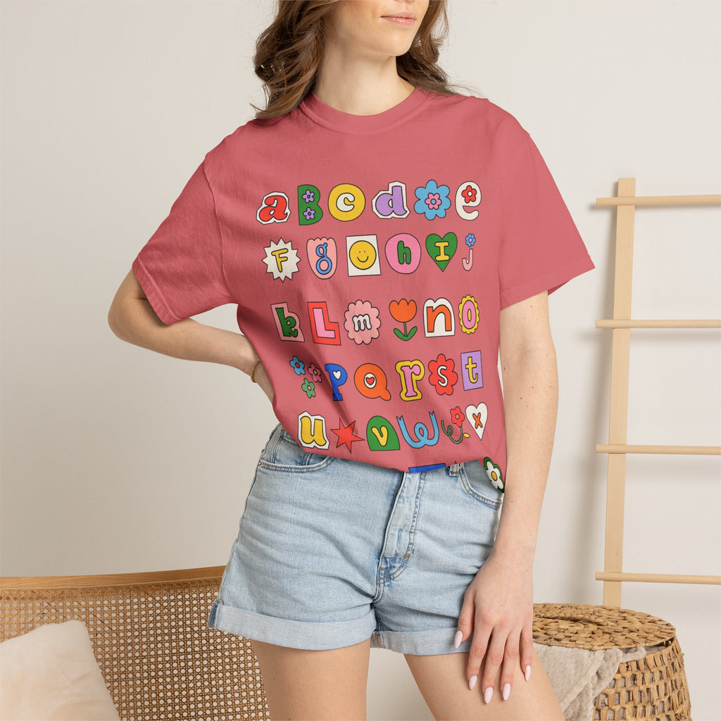 Preppy Alphabet Tee