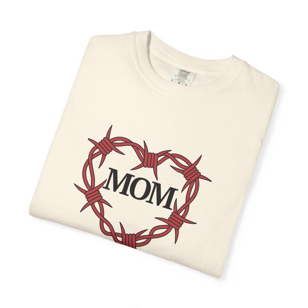 Barbed Wire Heart - Mom T-Shirt