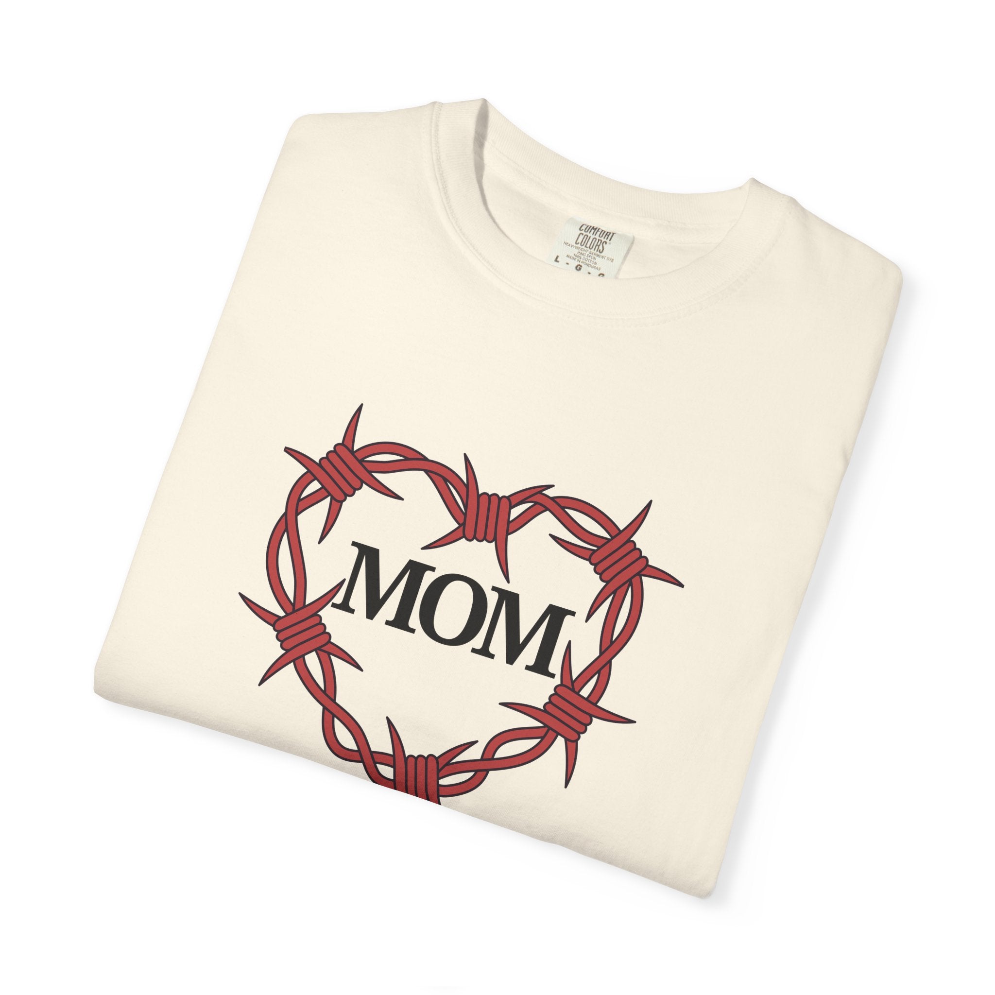 Barbed Wire Heart - Mom T-Shirt