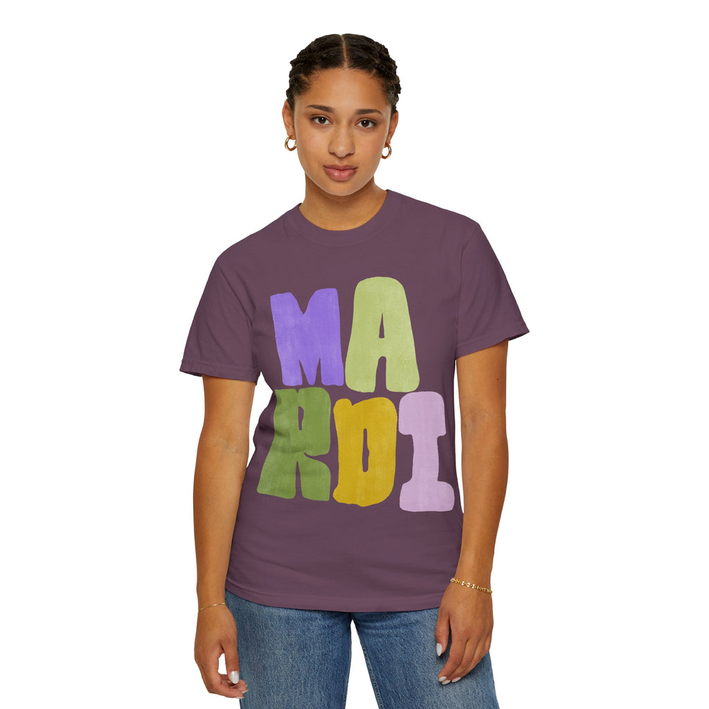 Mardi Bold Block Letter T-Shirt