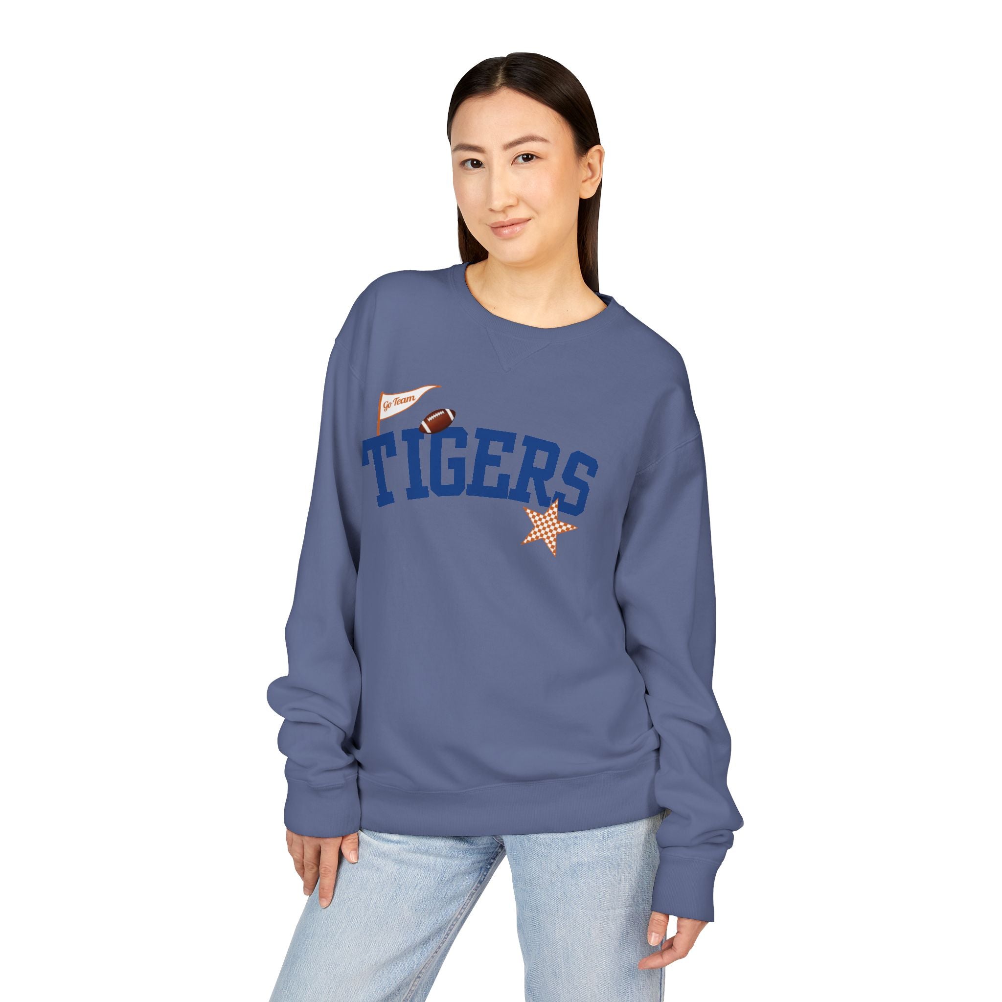 Tigers ComfortWash Crewneck Sweatshirt