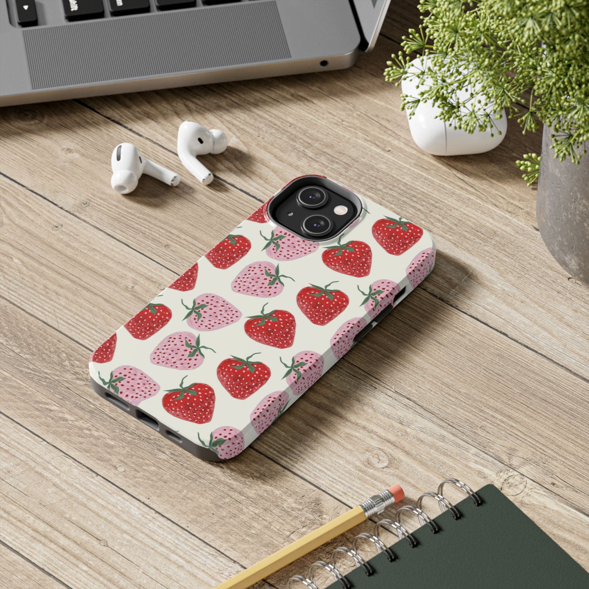 Strawberry Tough Phone Cases