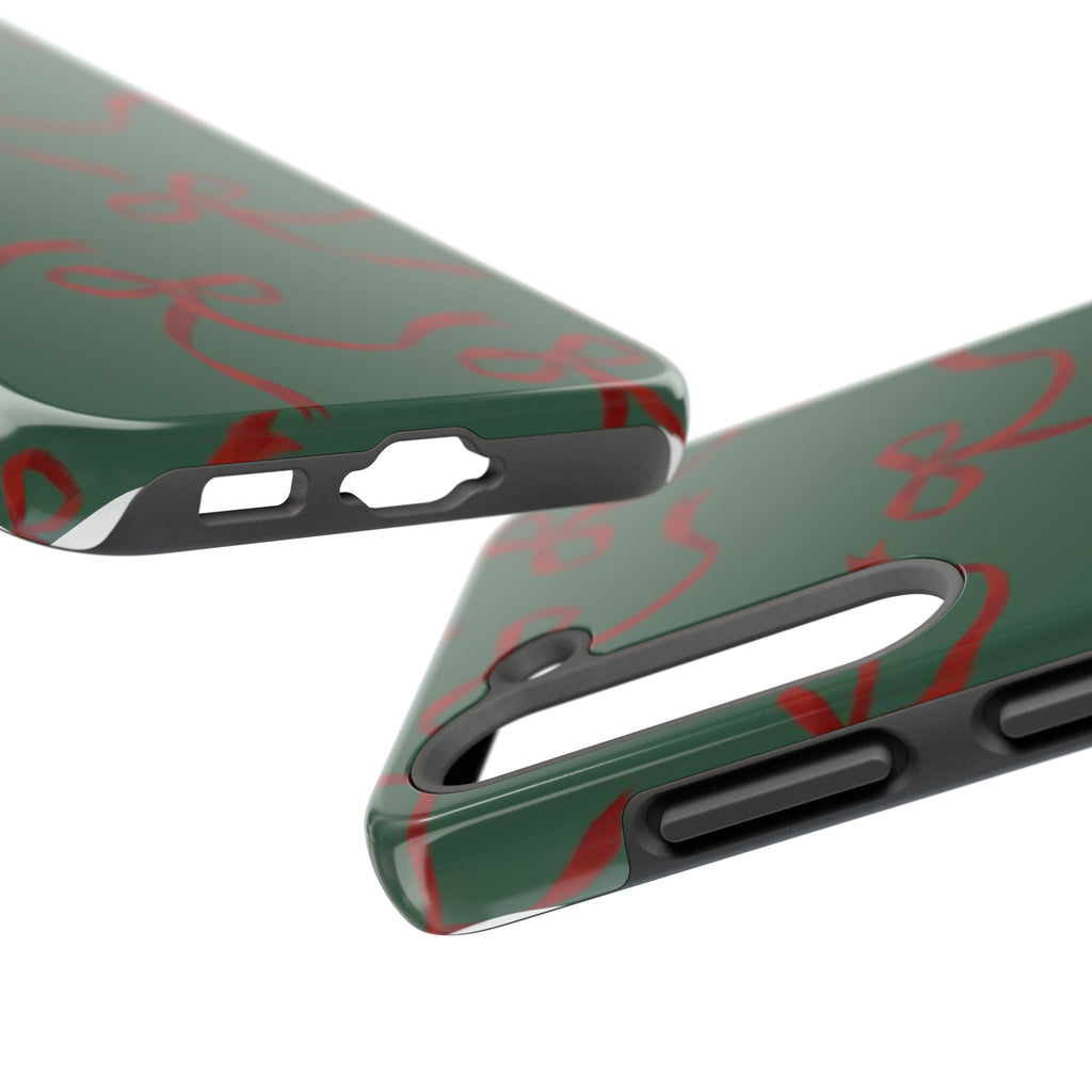 Holiday Ribbon Tough Phone Case