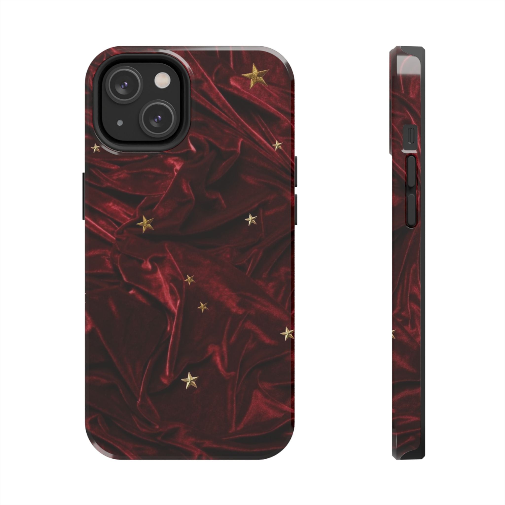 Holiday Velvet Star Tough Phone Case
