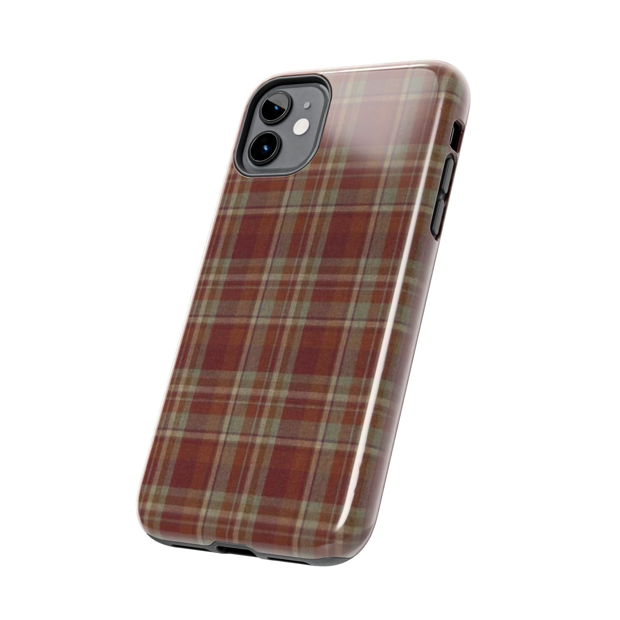 Autumn Plaid Tough Phone Case