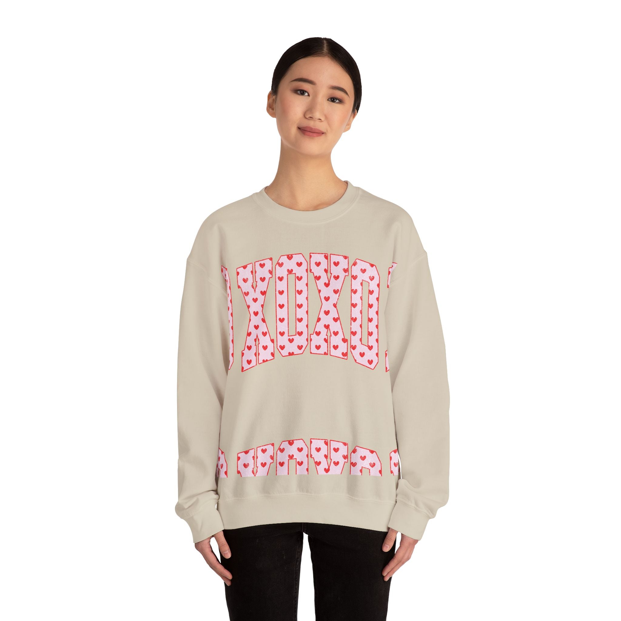 Crewneck Sweatshirt "XOXO"