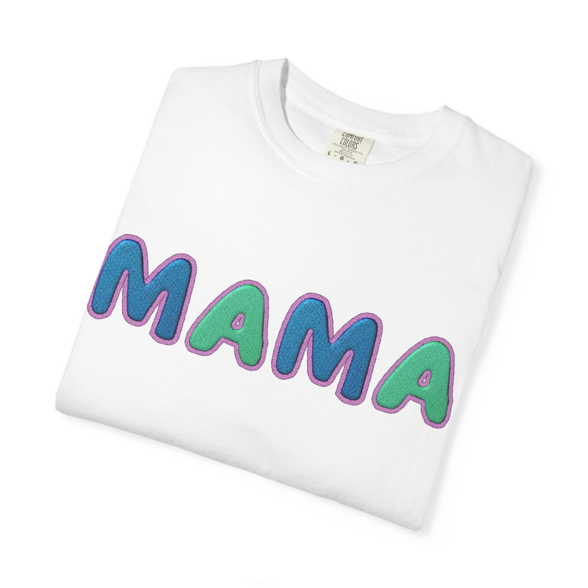 Mama T-Shirt, Garment-Dyed Top for Moms