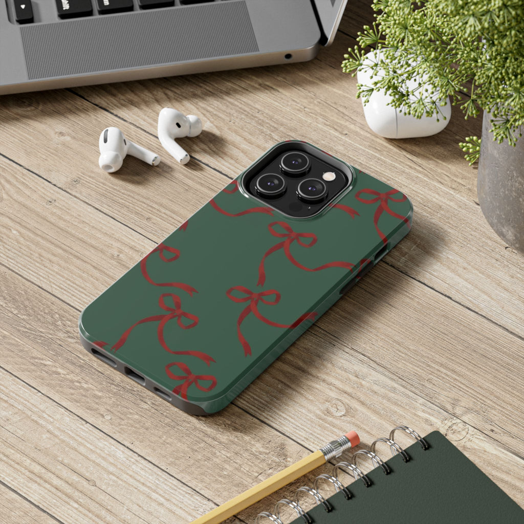 Holiday Ribbon Tough Phone Case