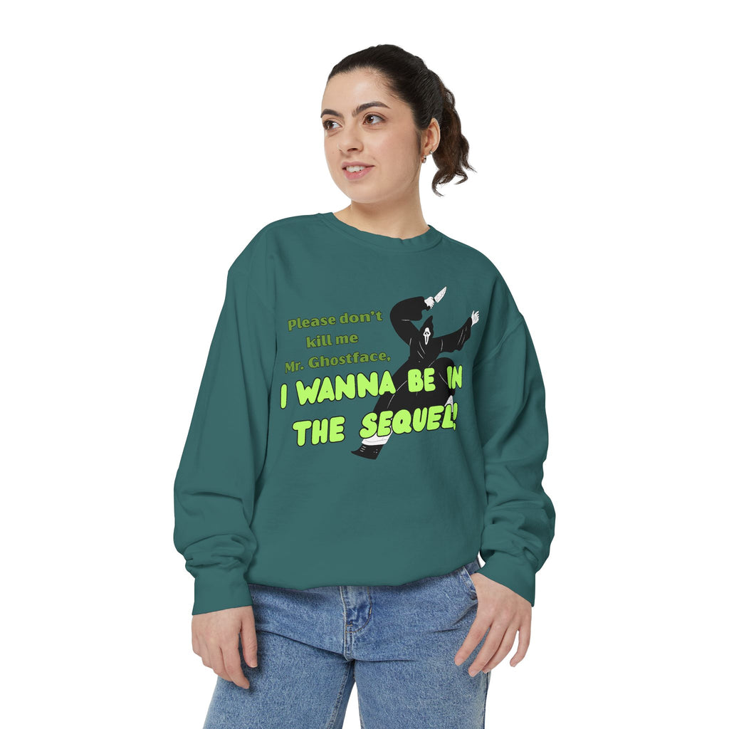 Scream Graphic Garment-Dyed Sweatshirt