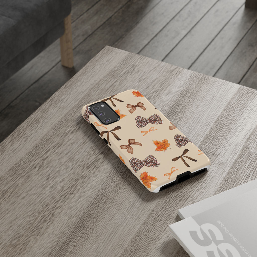 Autumn Bows Tough Phone Case