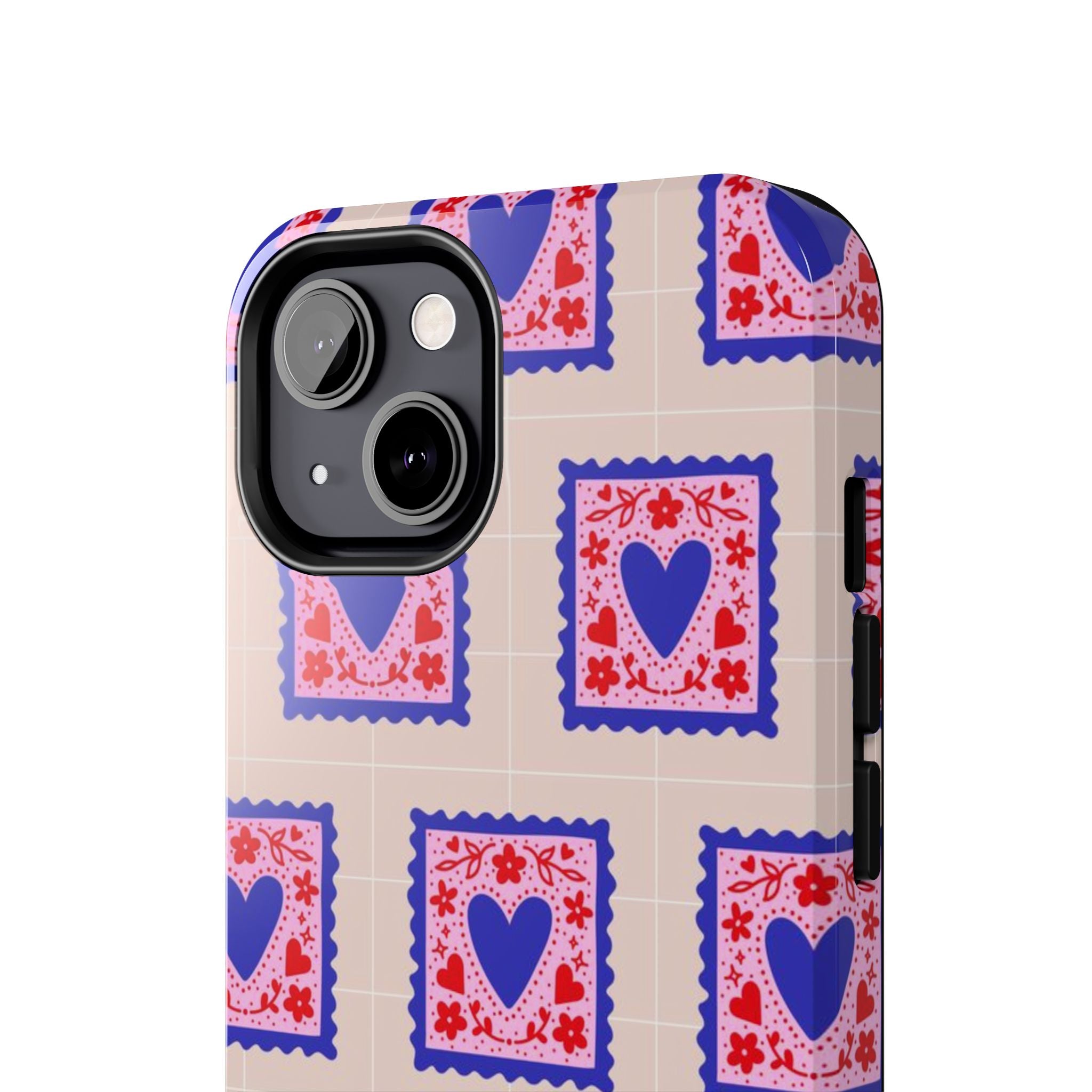 Heart Stamp Tough Phone Case