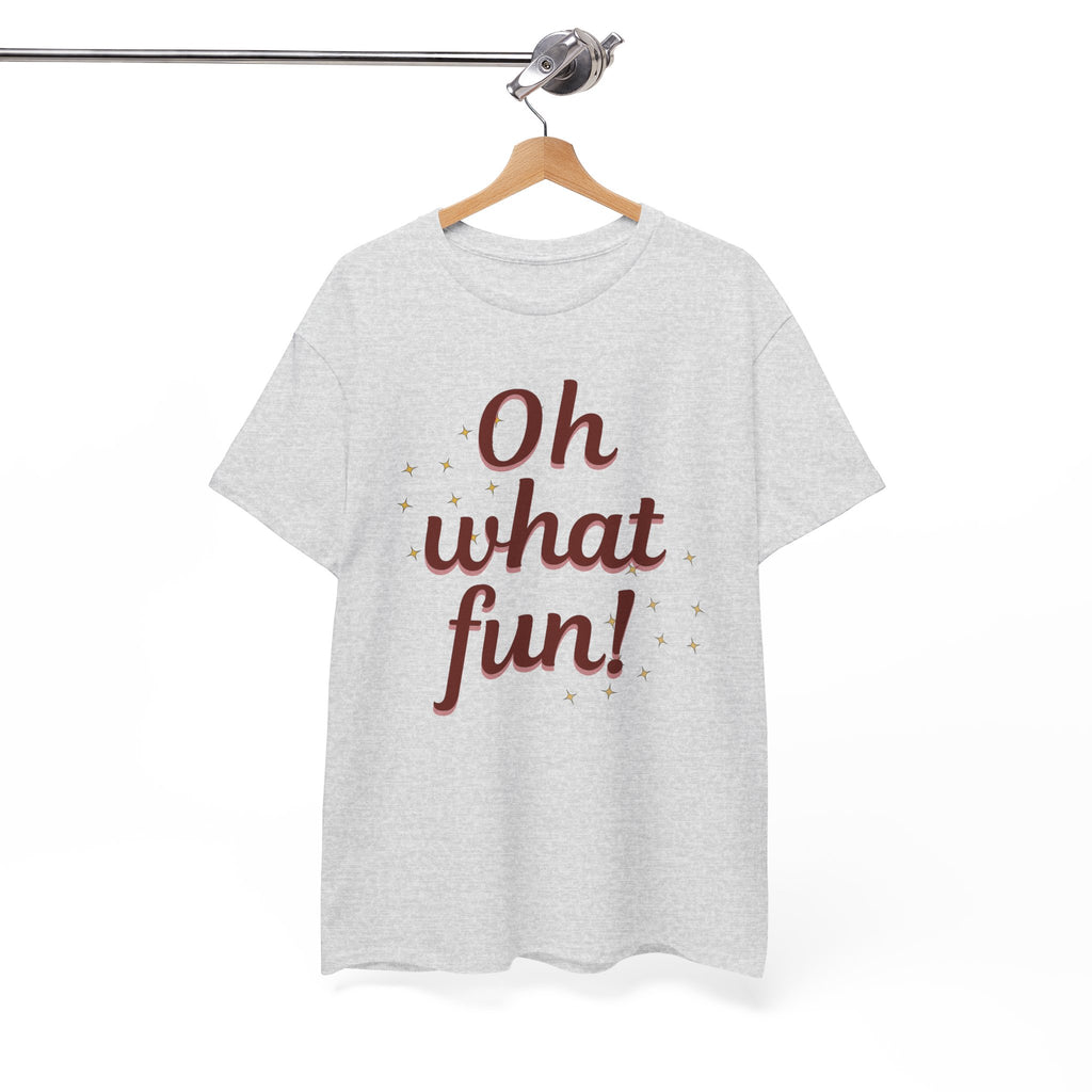 Oh What Fun Tee — Holiday Graphic Christmas T-Shirt