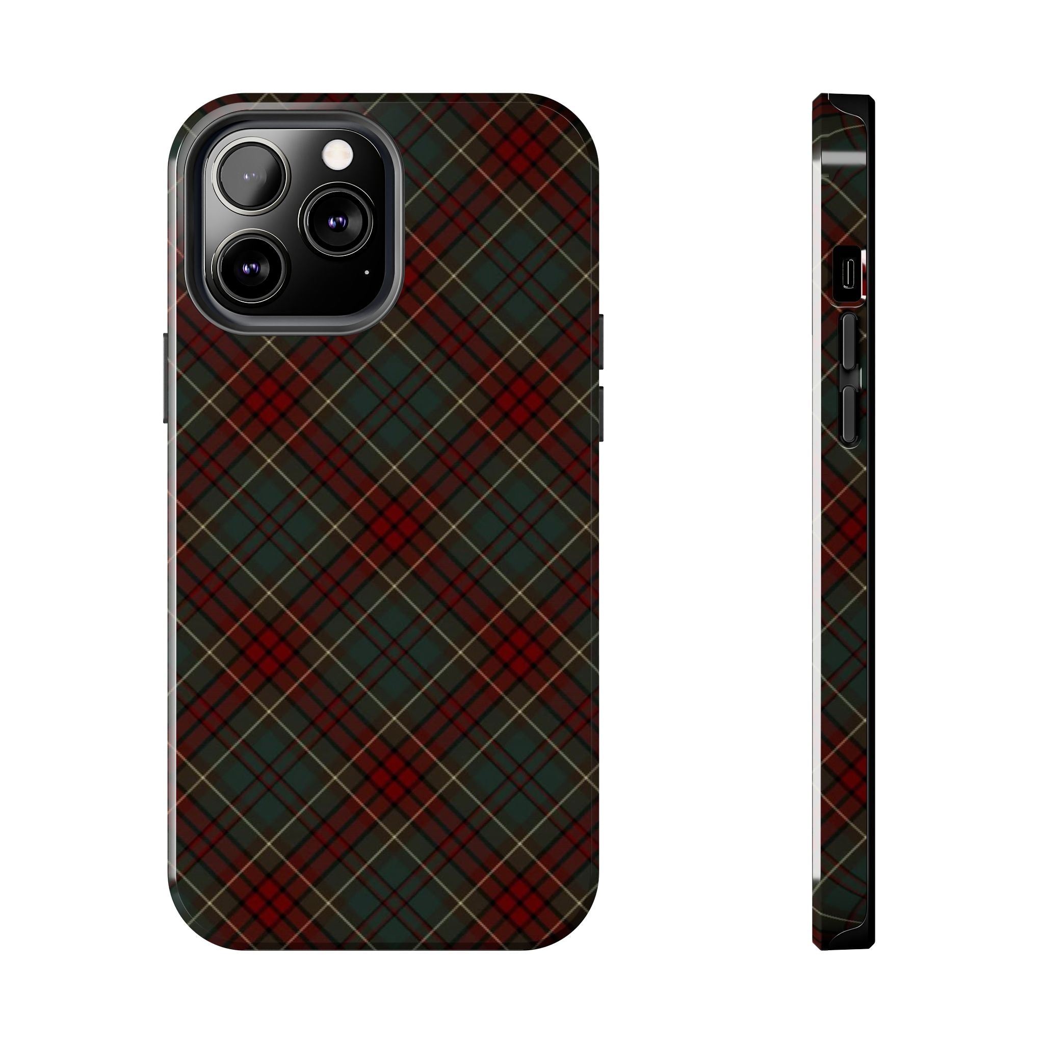 Christmas Plaid Pattern Tough Phone Case