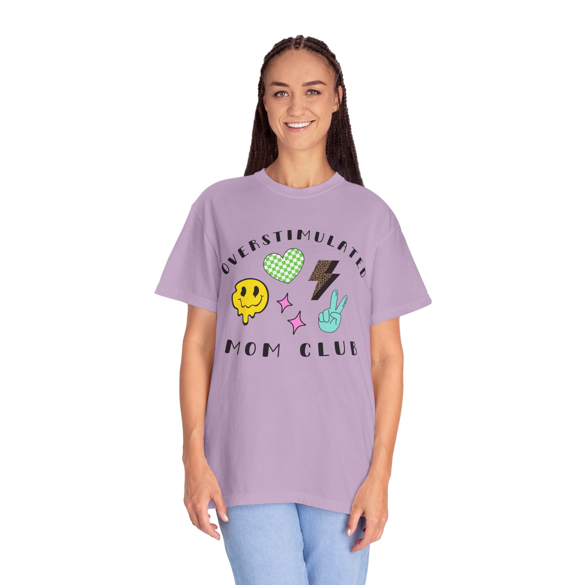 Overstimulated Mom Club T-Shirt