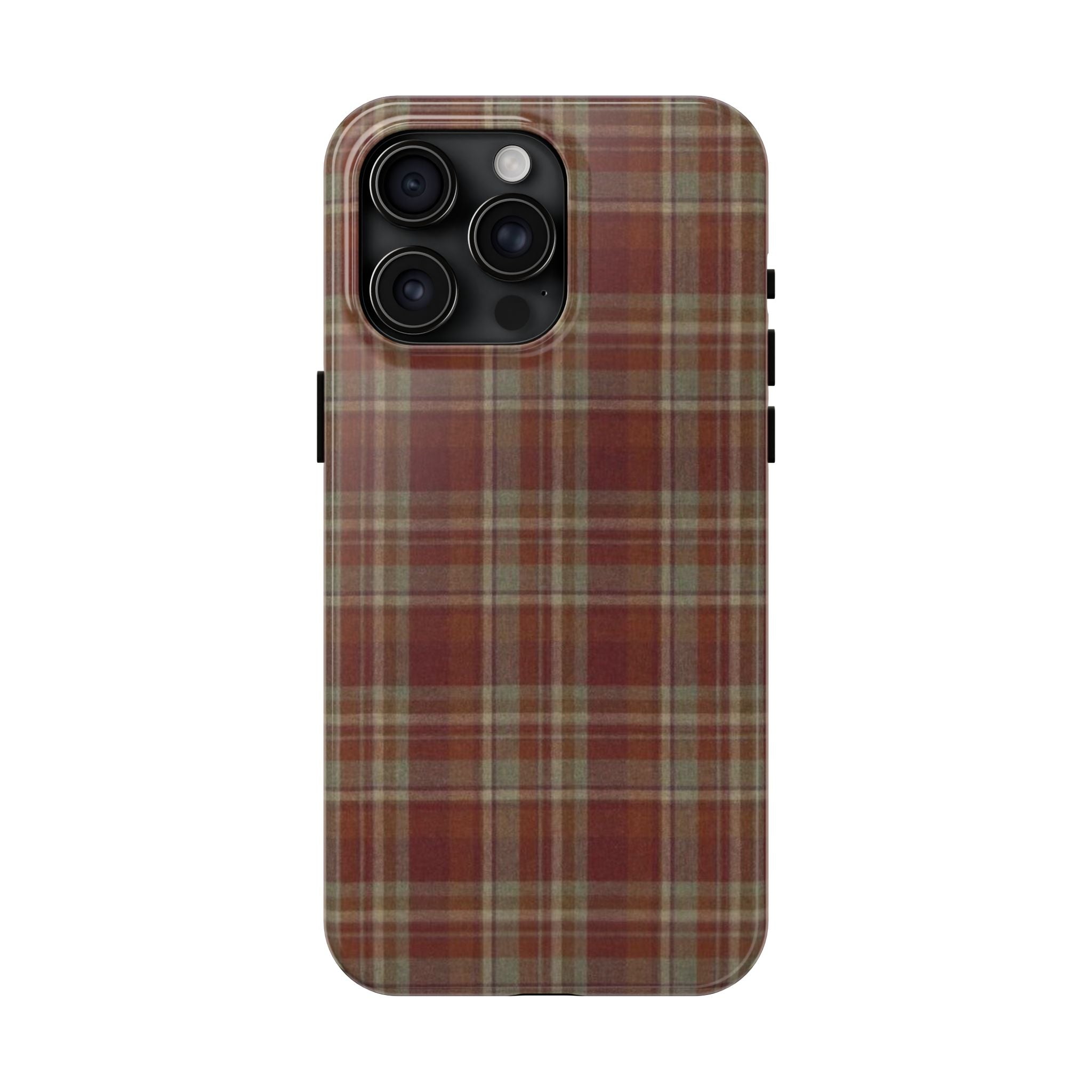 Autumn Plaid Tough Phone Case