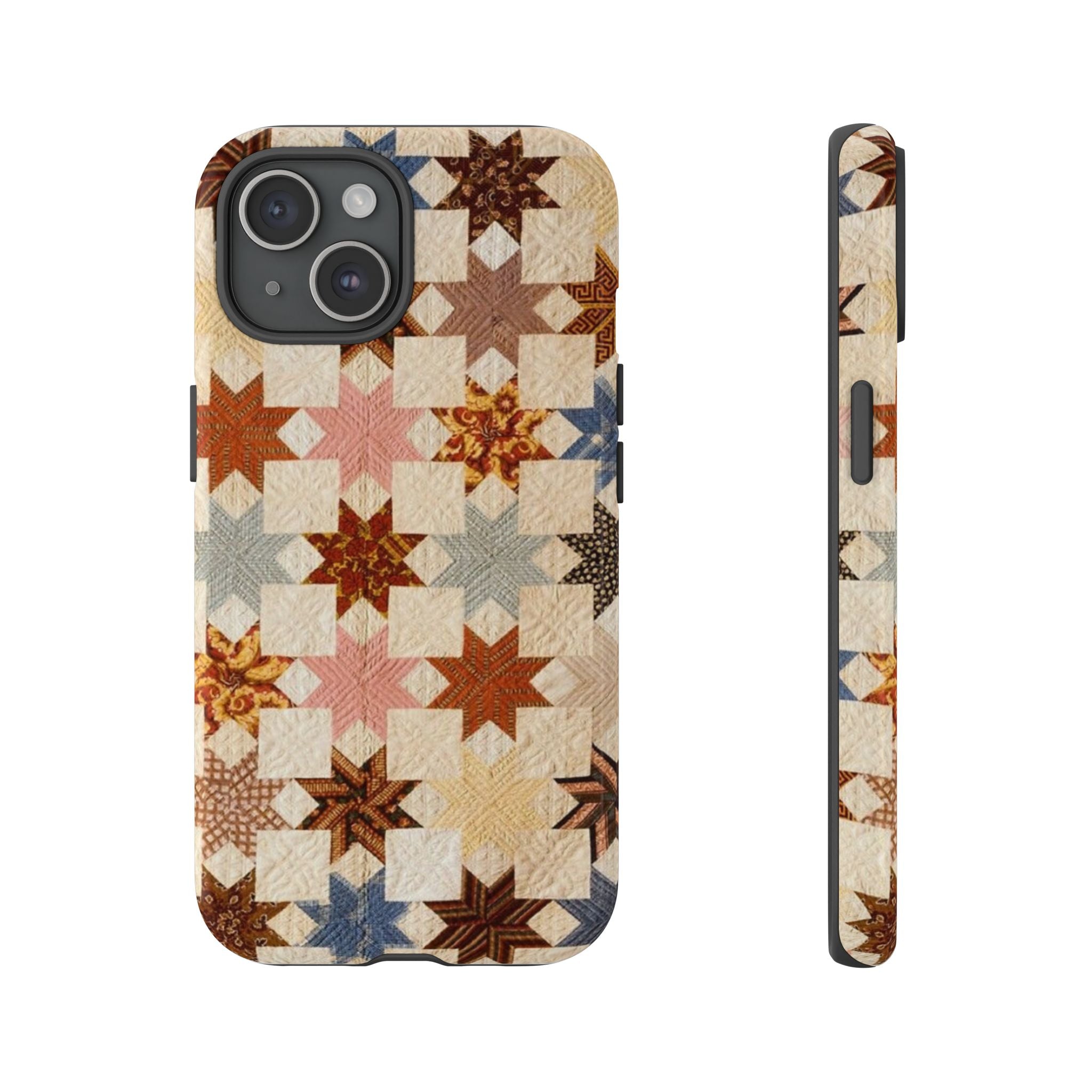 Quilted Star Dual Layer Phone Case