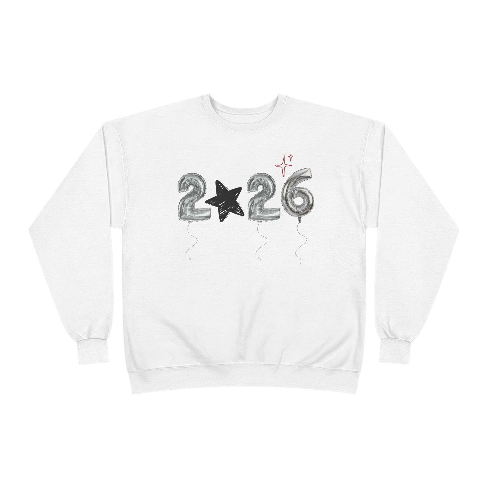 New Year 2026 EcoSmart® Crewneck Sweatshirt