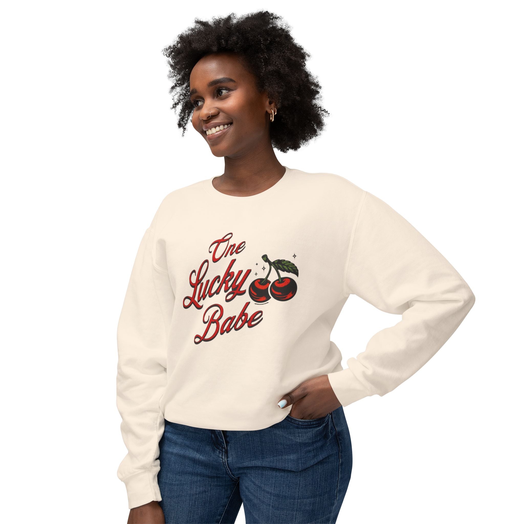 Lucky Babe Crewneck Sweatshirt