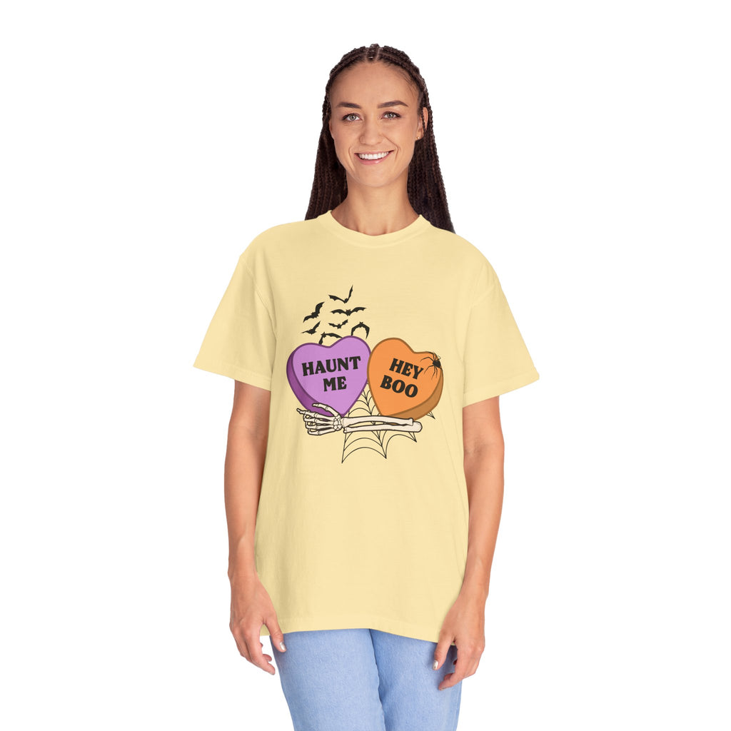Comfort Color Halloween Candy Heart T-Shirt