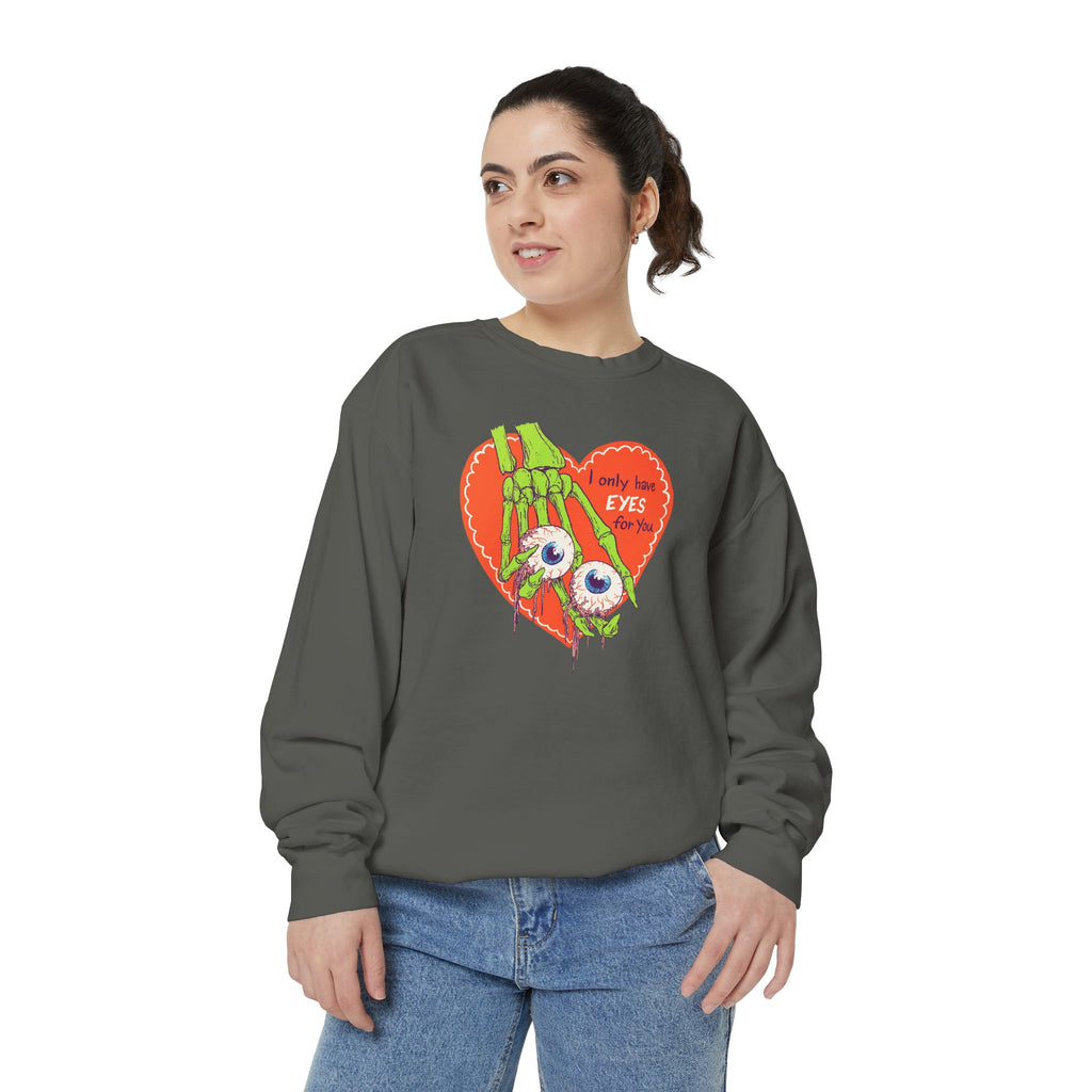 Zombie Hand Heart Sweatshirt