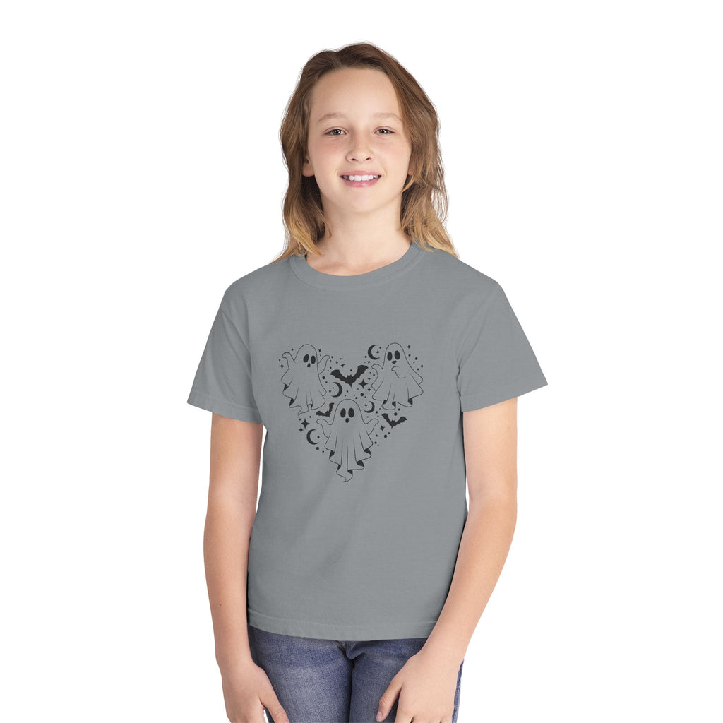 Cute Ghost Heart Youth Tee