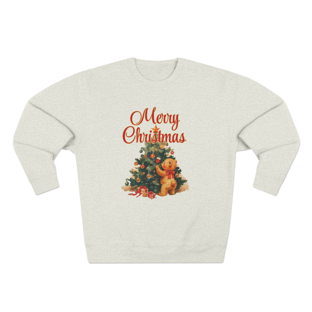 Merry Christmas Teddy Tree Sweatshirt