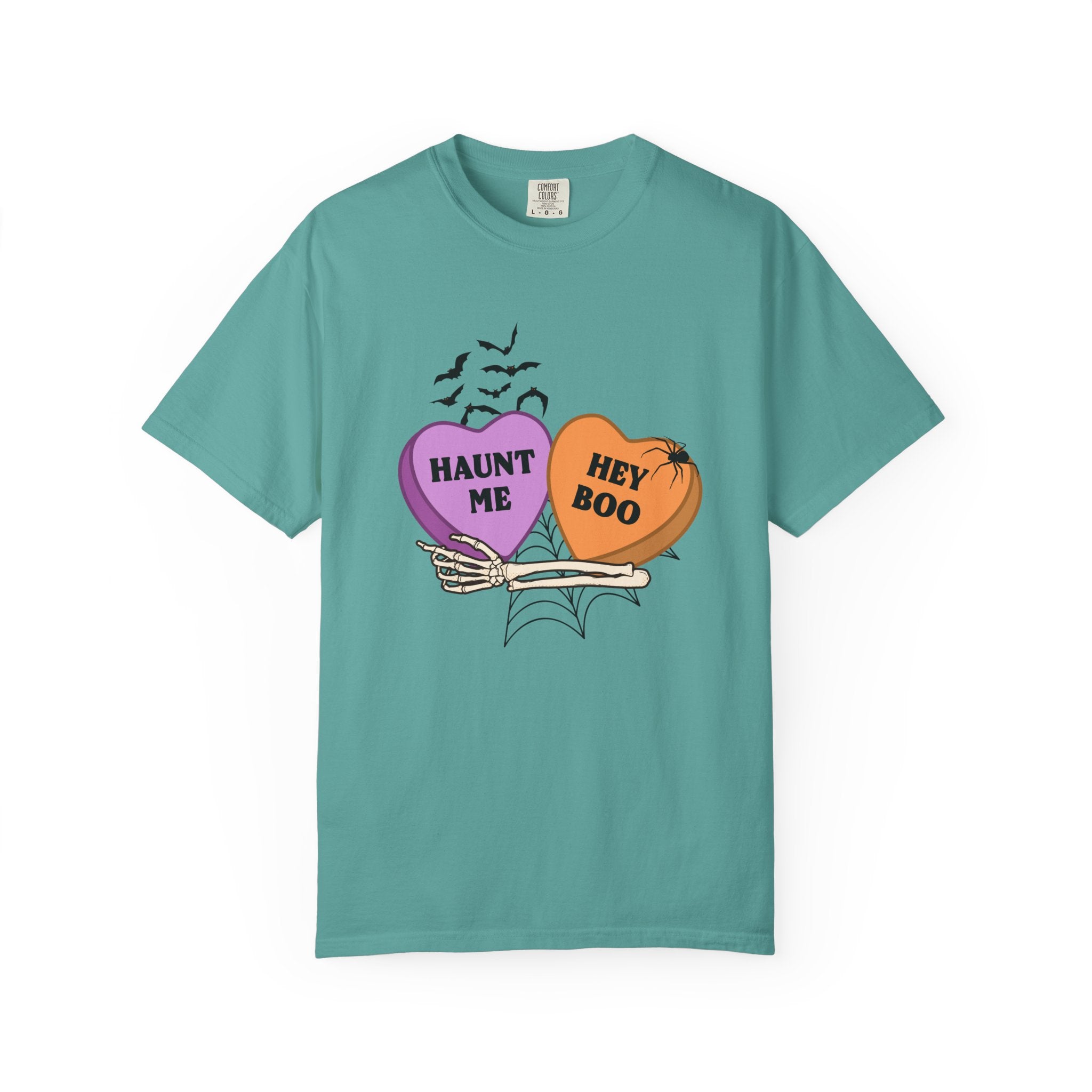 Comfort Color Halloween Candy Heart T-Shirt