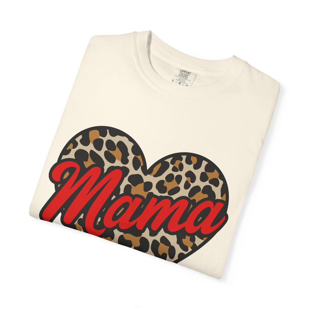 Leopard Heart Mama T-Shirt