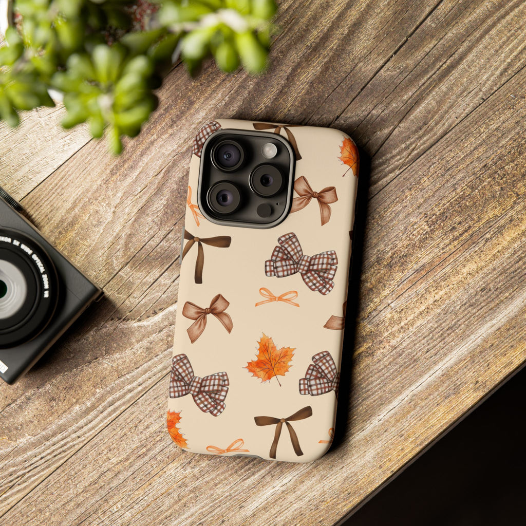 Autumn Bows Tough Phone Case