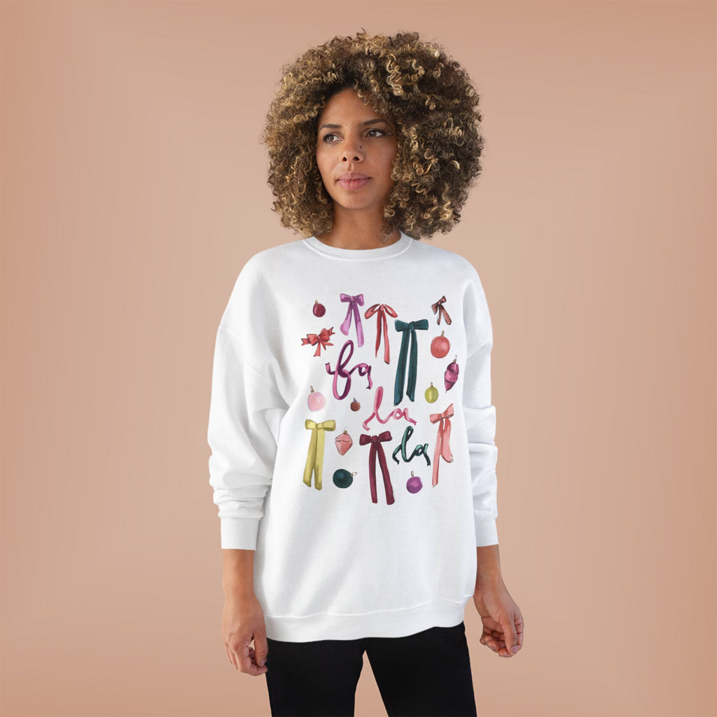 Festive Eco-Friendly Crewneck Sweatshirt