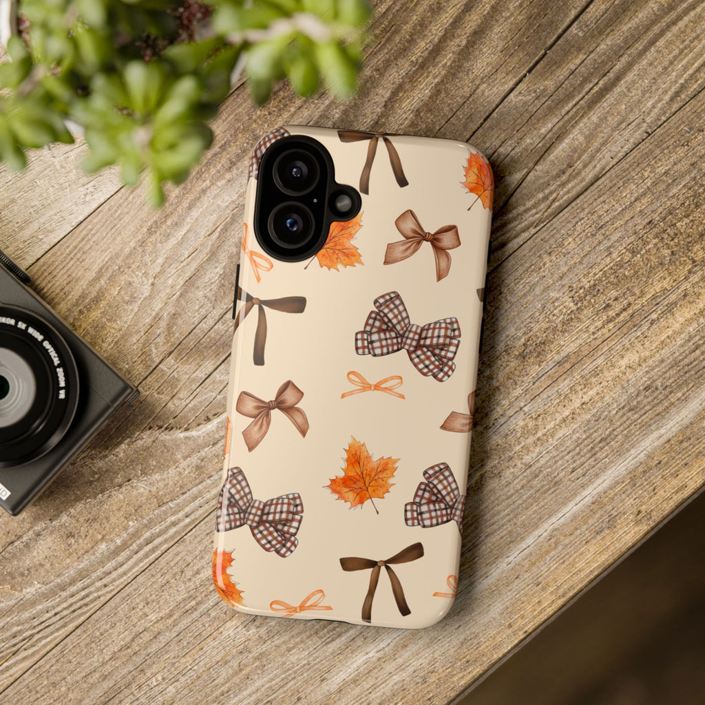 Autumn Bows Tough Phone Case