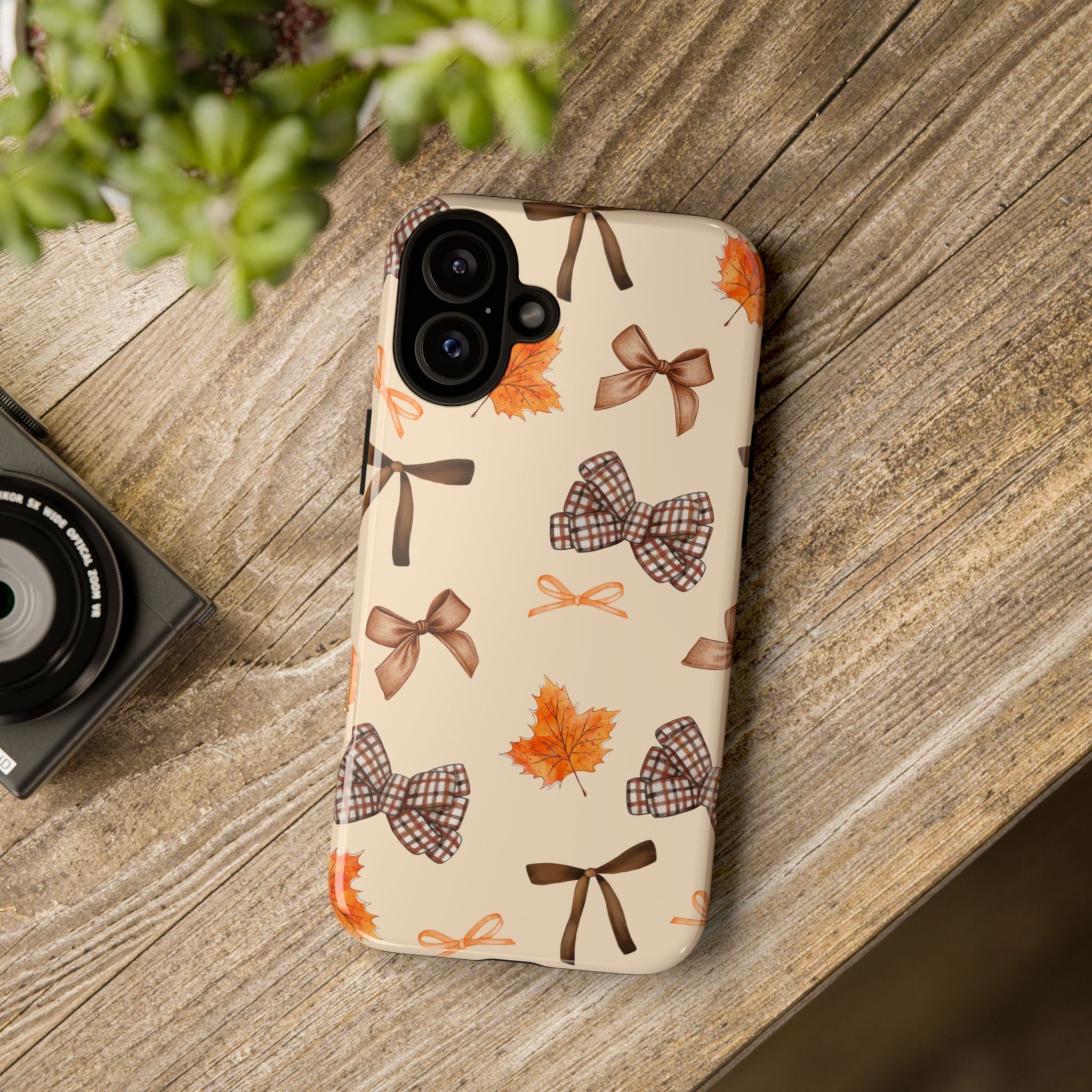Autumn Bows Tough Phone Case