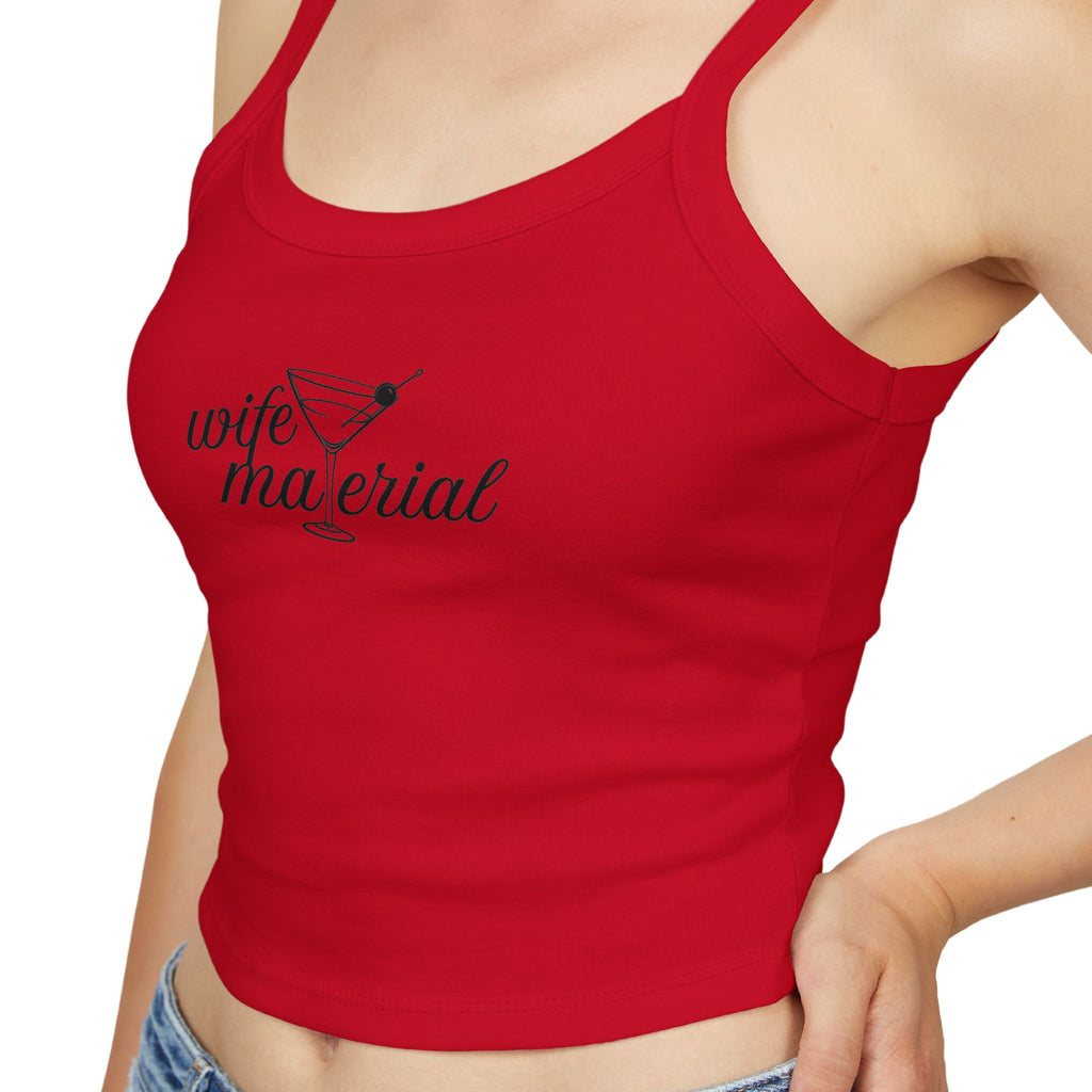 Wifey Material Spaghetti Strap Tank Top
