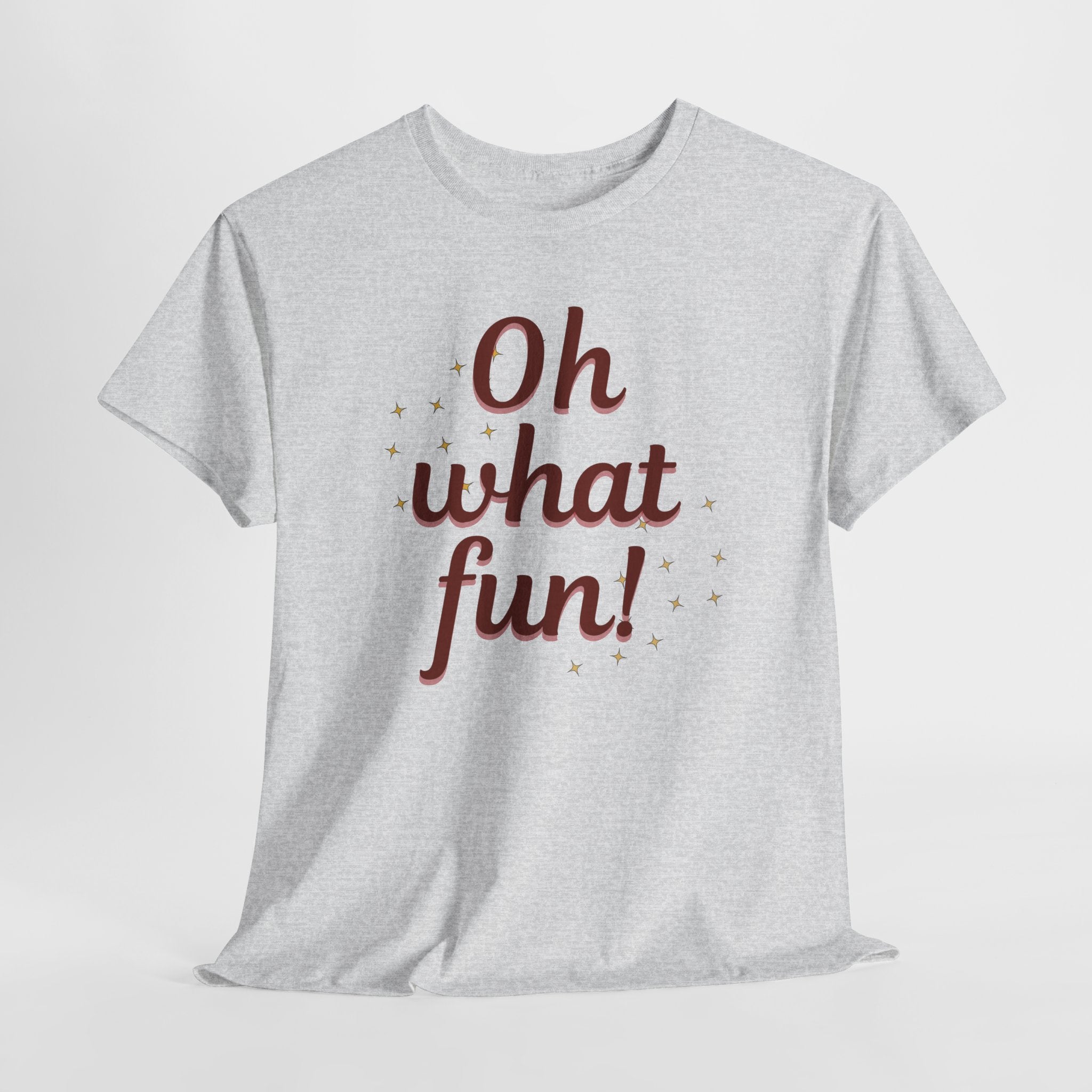 Oh What Fun Tee — Holiday Graphic Christmas T-Shirt
