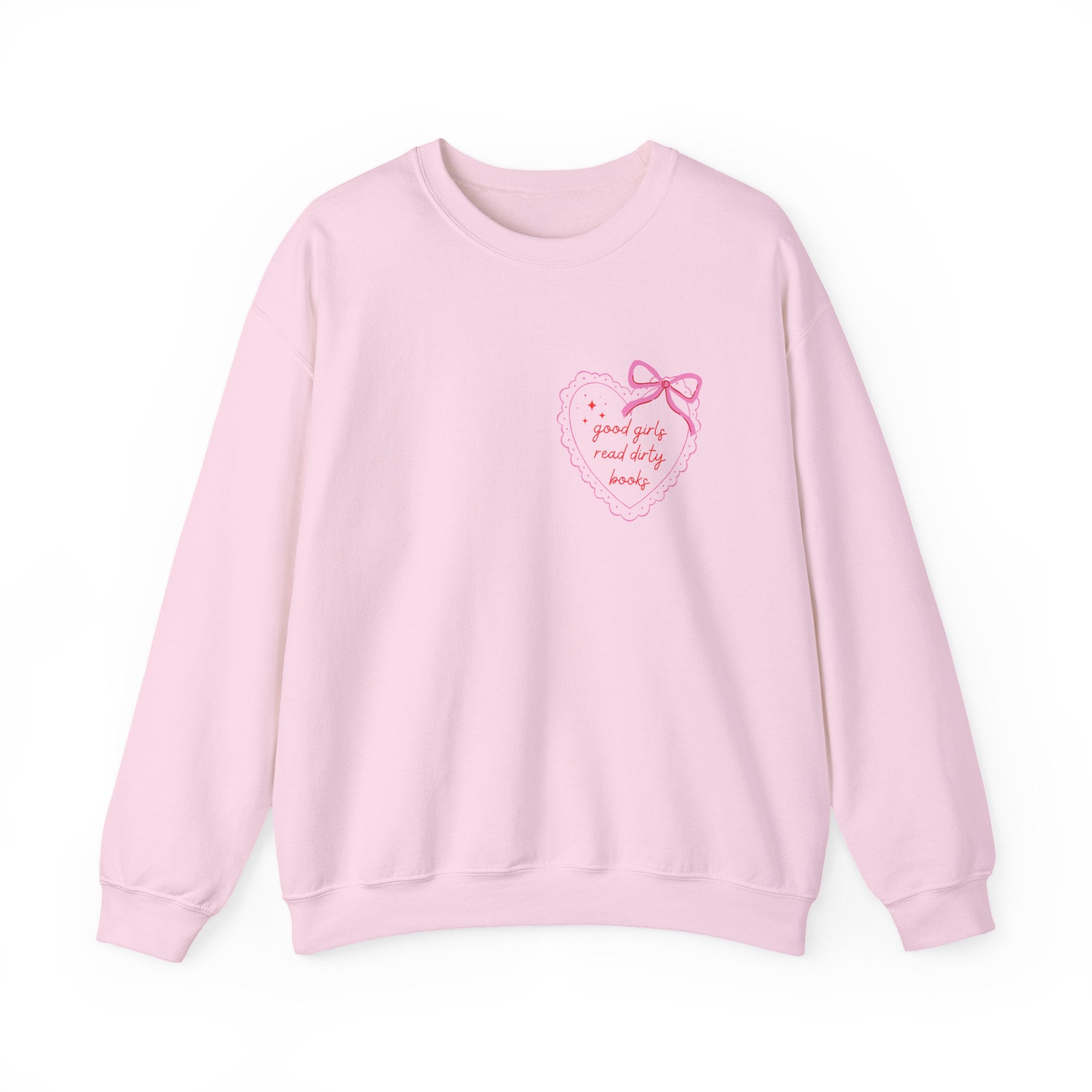 Cozy Book / Heart Sweatshirt