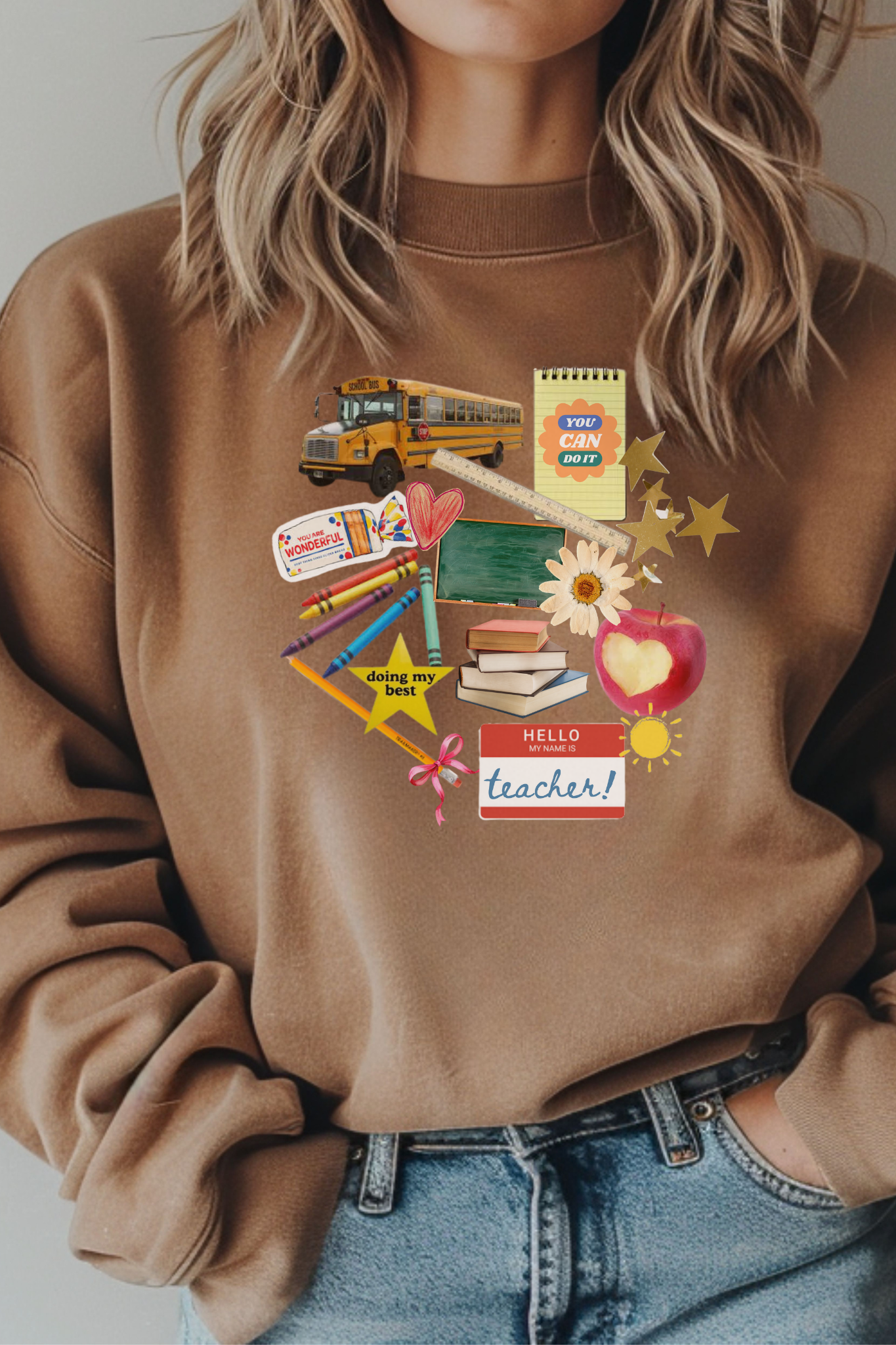 Teacher Charm Sweatshirt